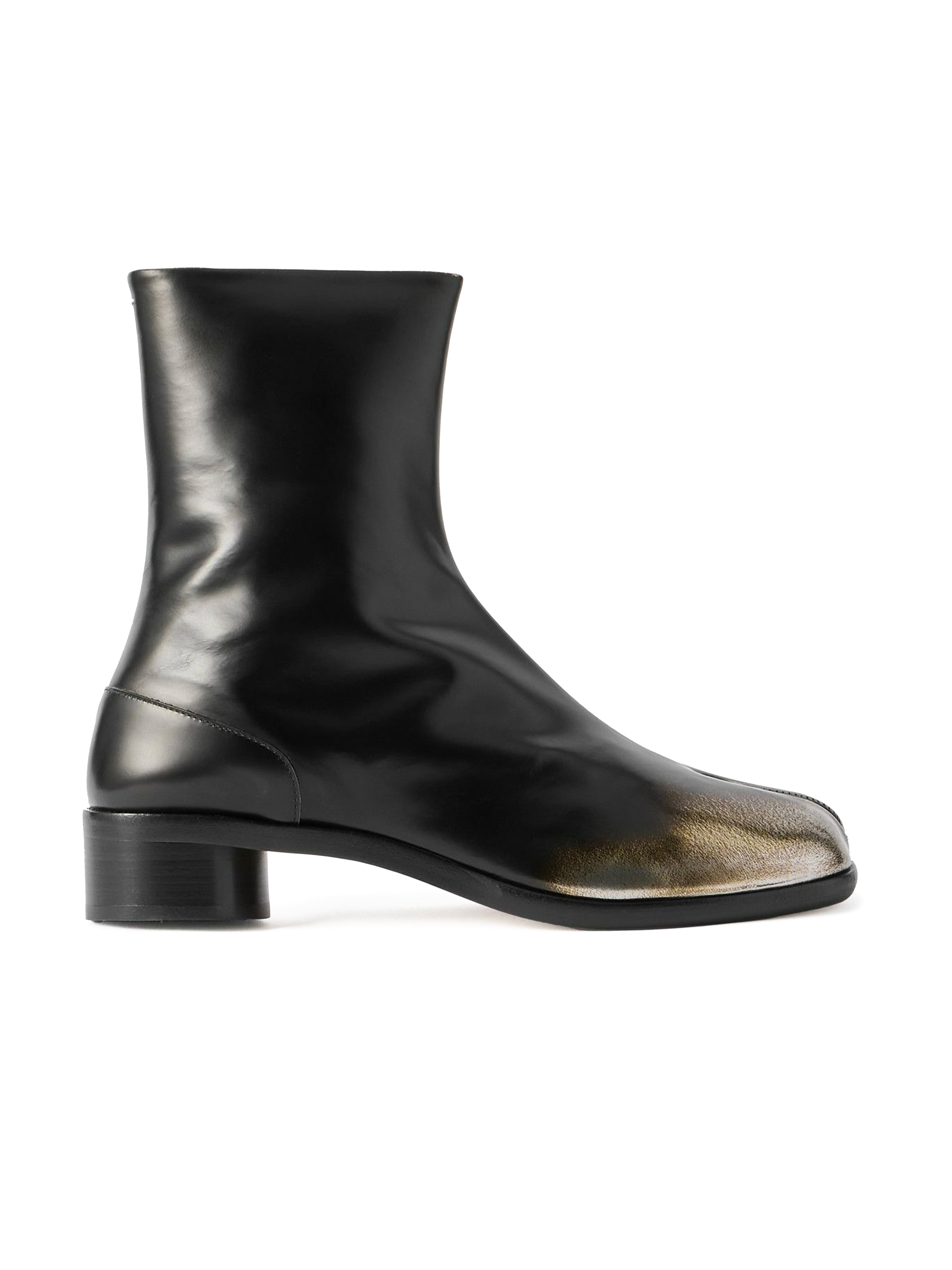 Tabi Ankle Boots Metallic / Black