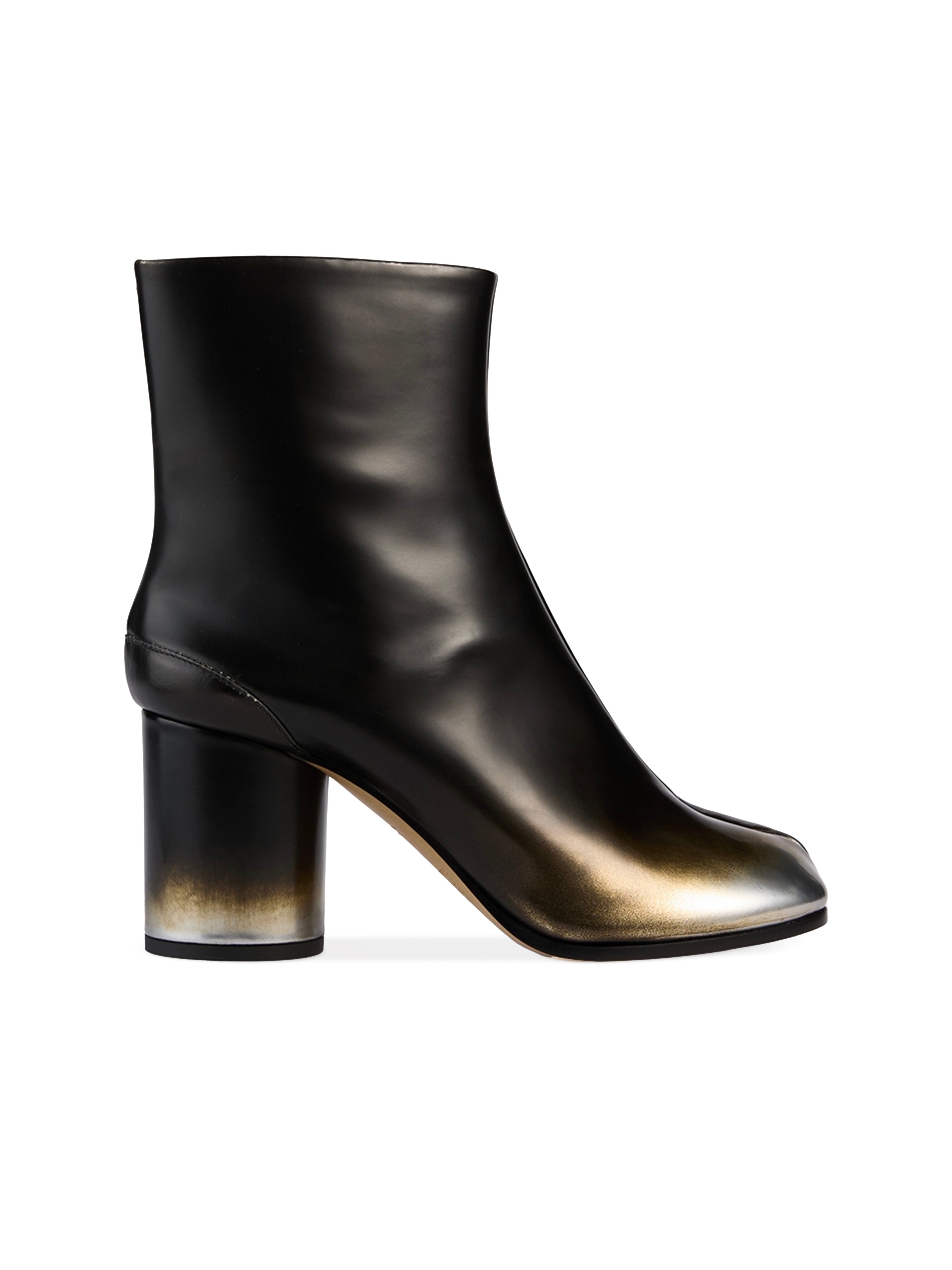 Tabi Ankle Boots Metallic / Black