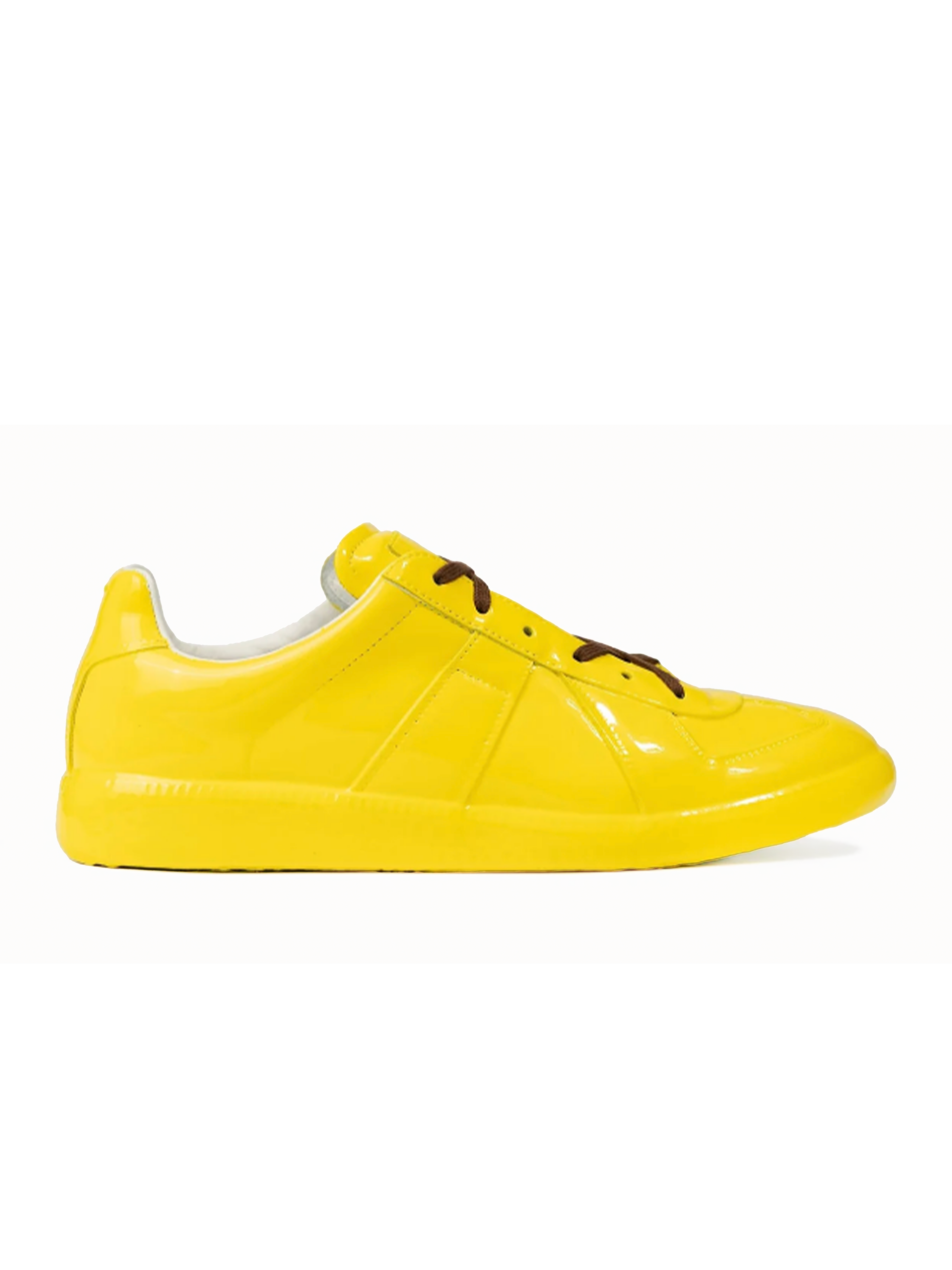 REPLICA GAT Low-Top Sneakers Yellow Rubber