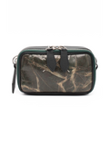 Four Stitches Laminated Crossbody Bag Green