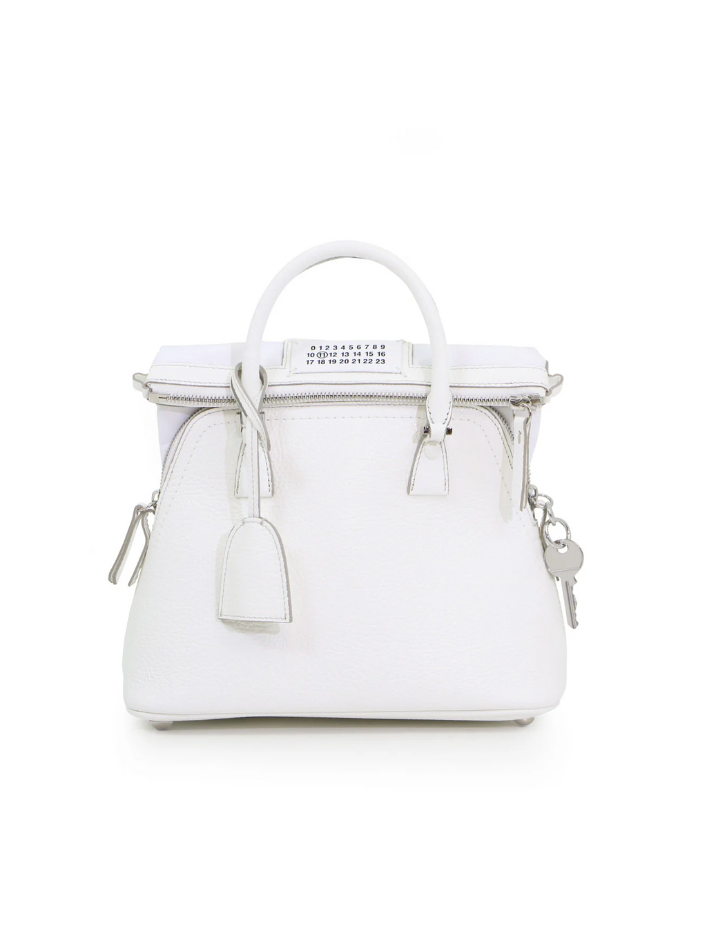 5AC Classique Mini Crossbody Handbag White