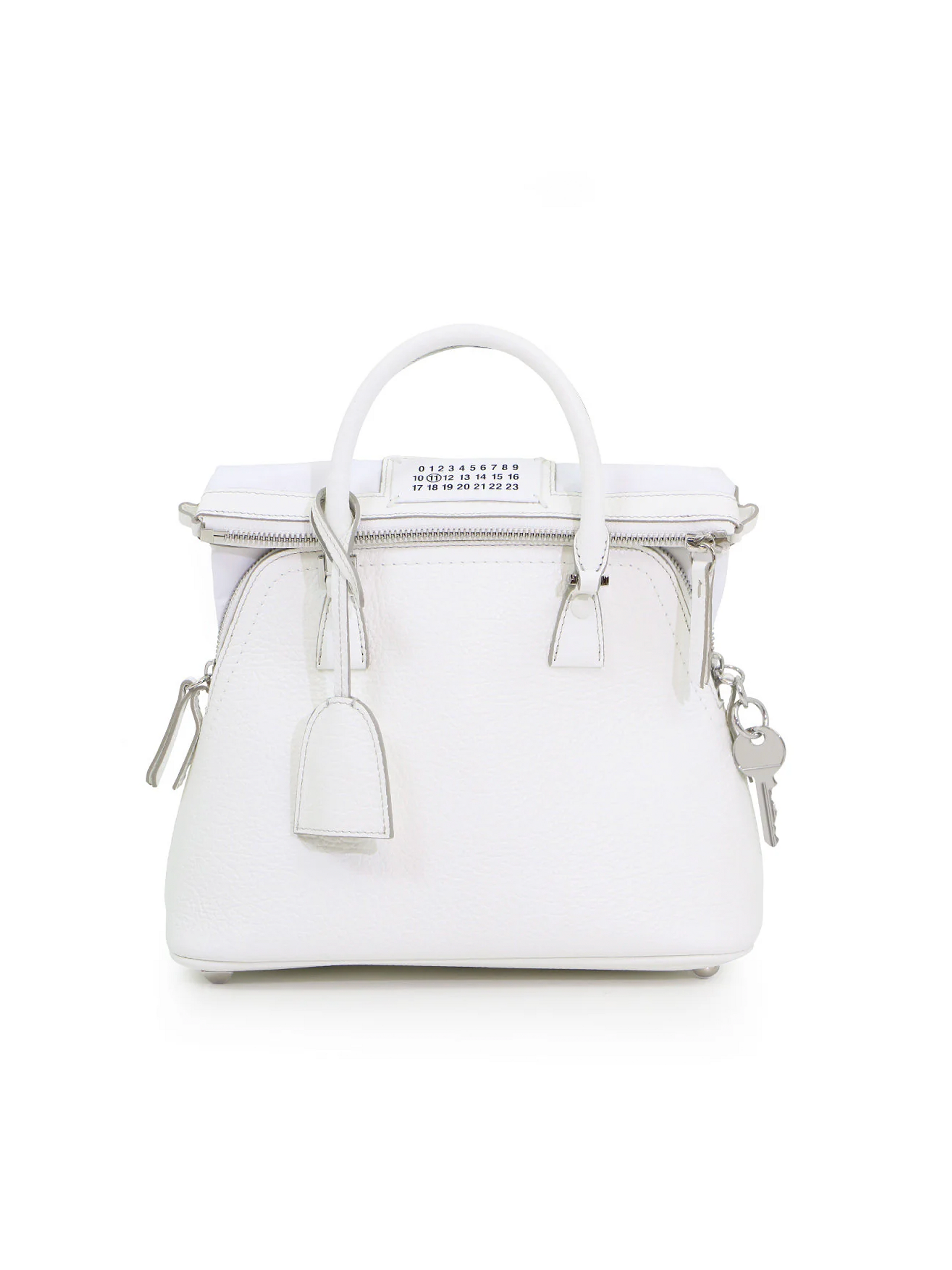 5AC Classique Mini Crossbody Handbag White