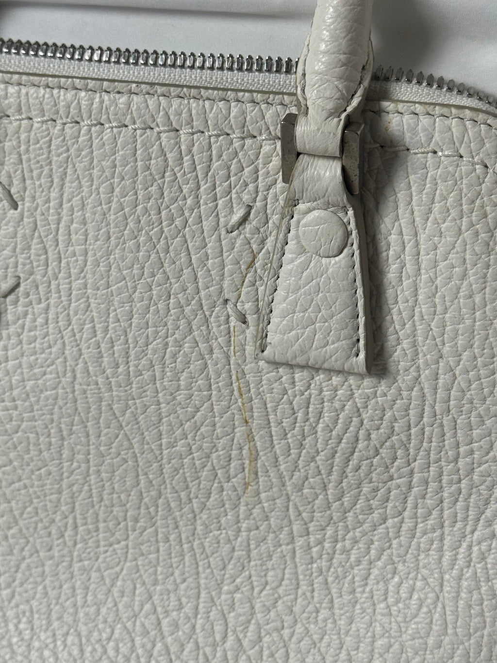 5AC Classique Mini Crossbody Handbag Cream