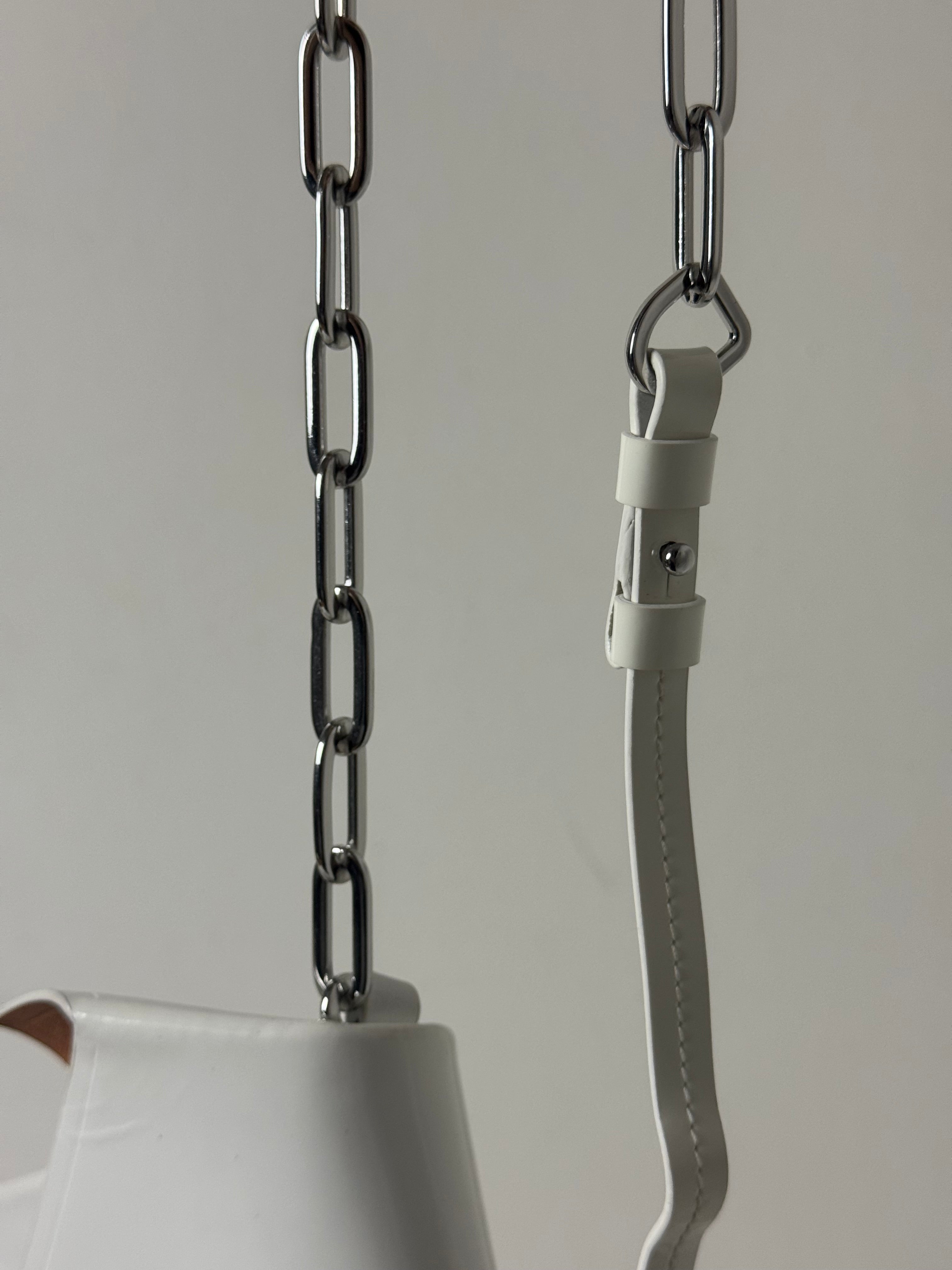 Snatched Small Shoulder Bag White