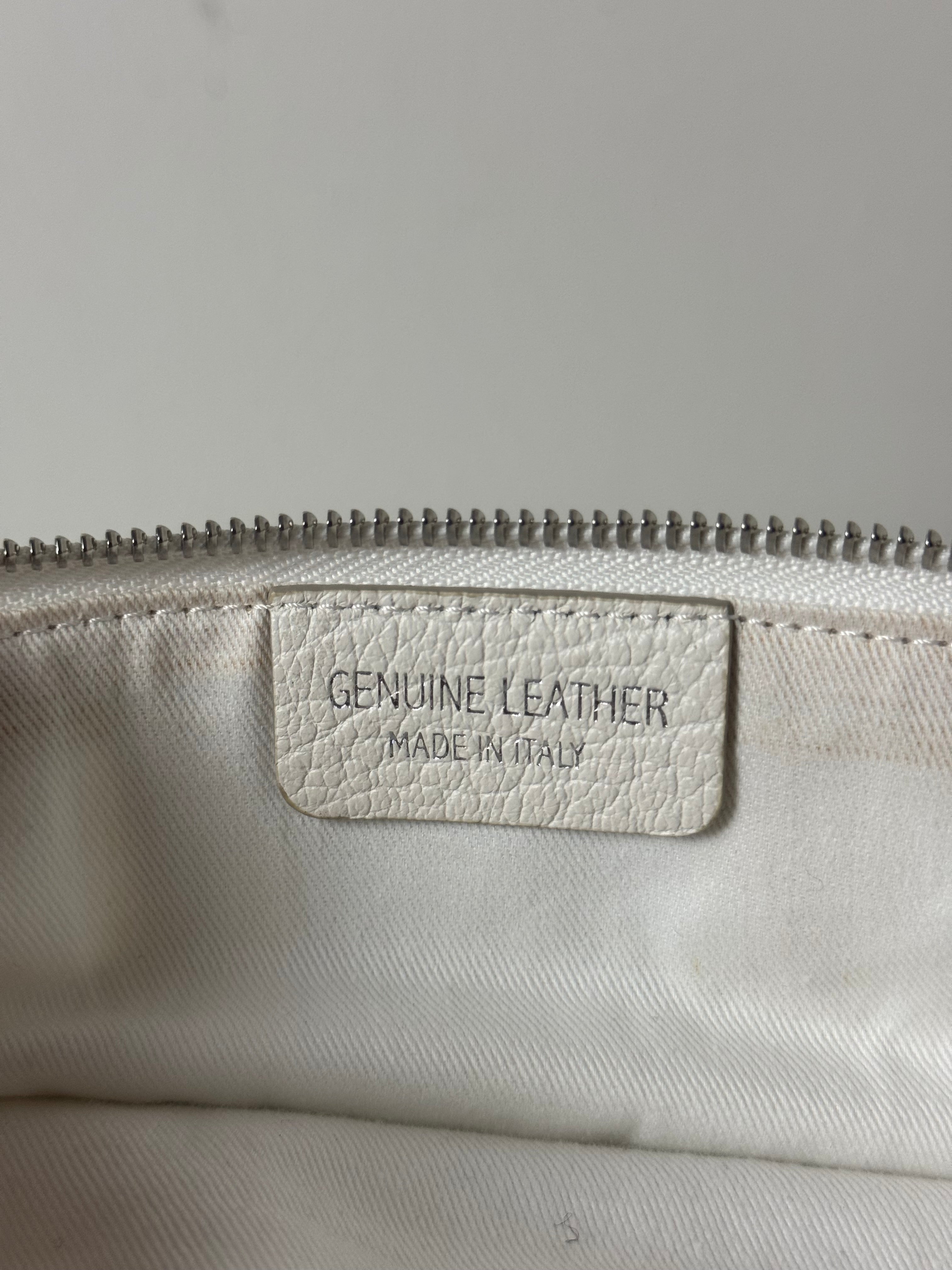 5AC Classique Mini Crossbody Handbag Cream