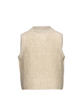 Knitted Vest Beige
