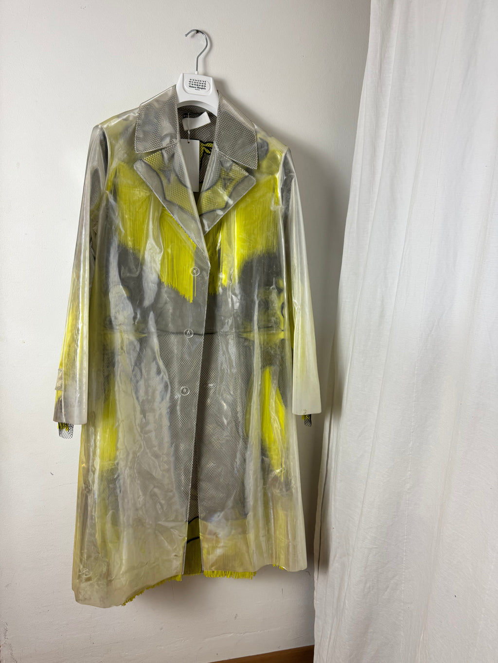 FW2018 Runway Transparent Trenchcoat