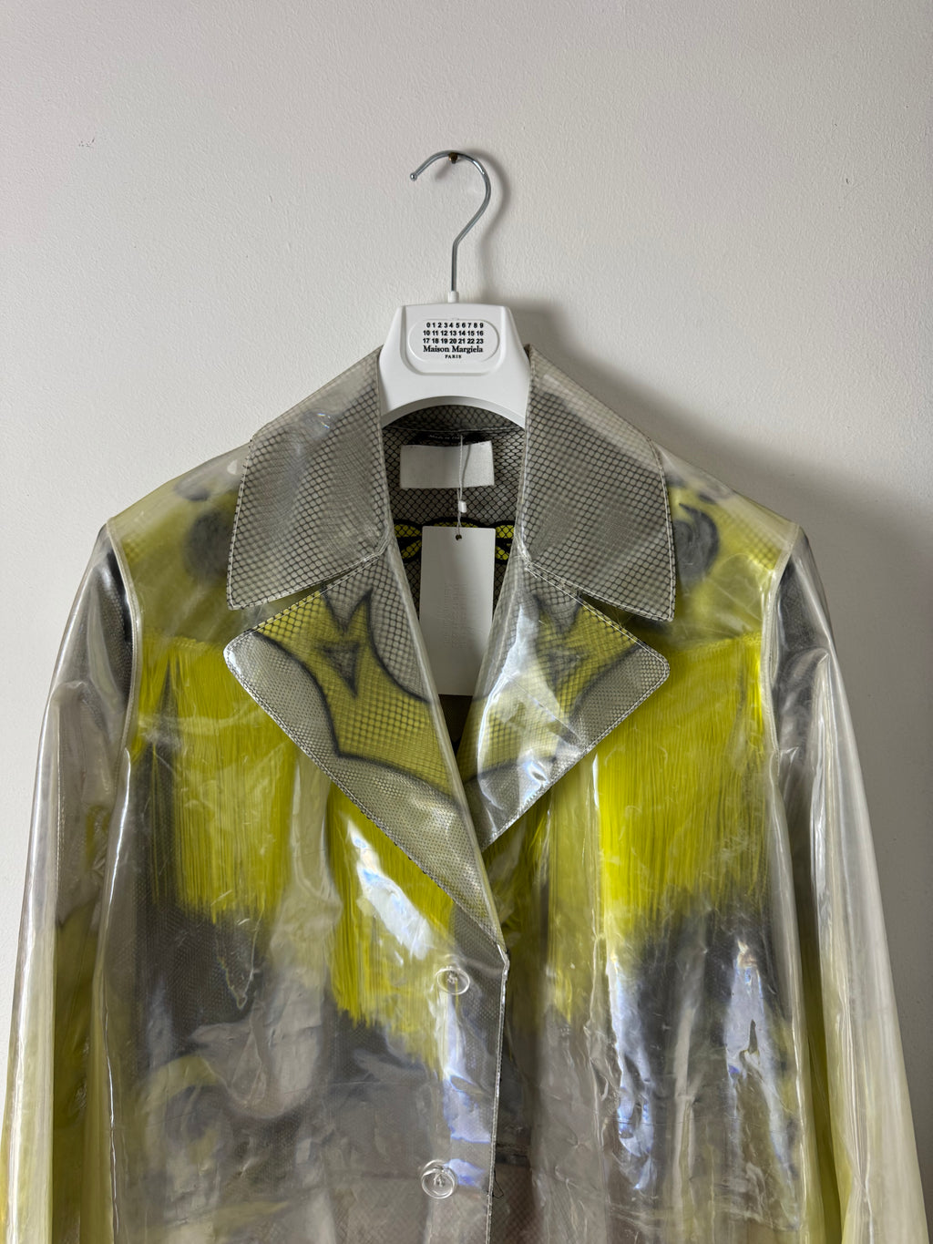 FW2018 Runway Transparent Trenchcoat