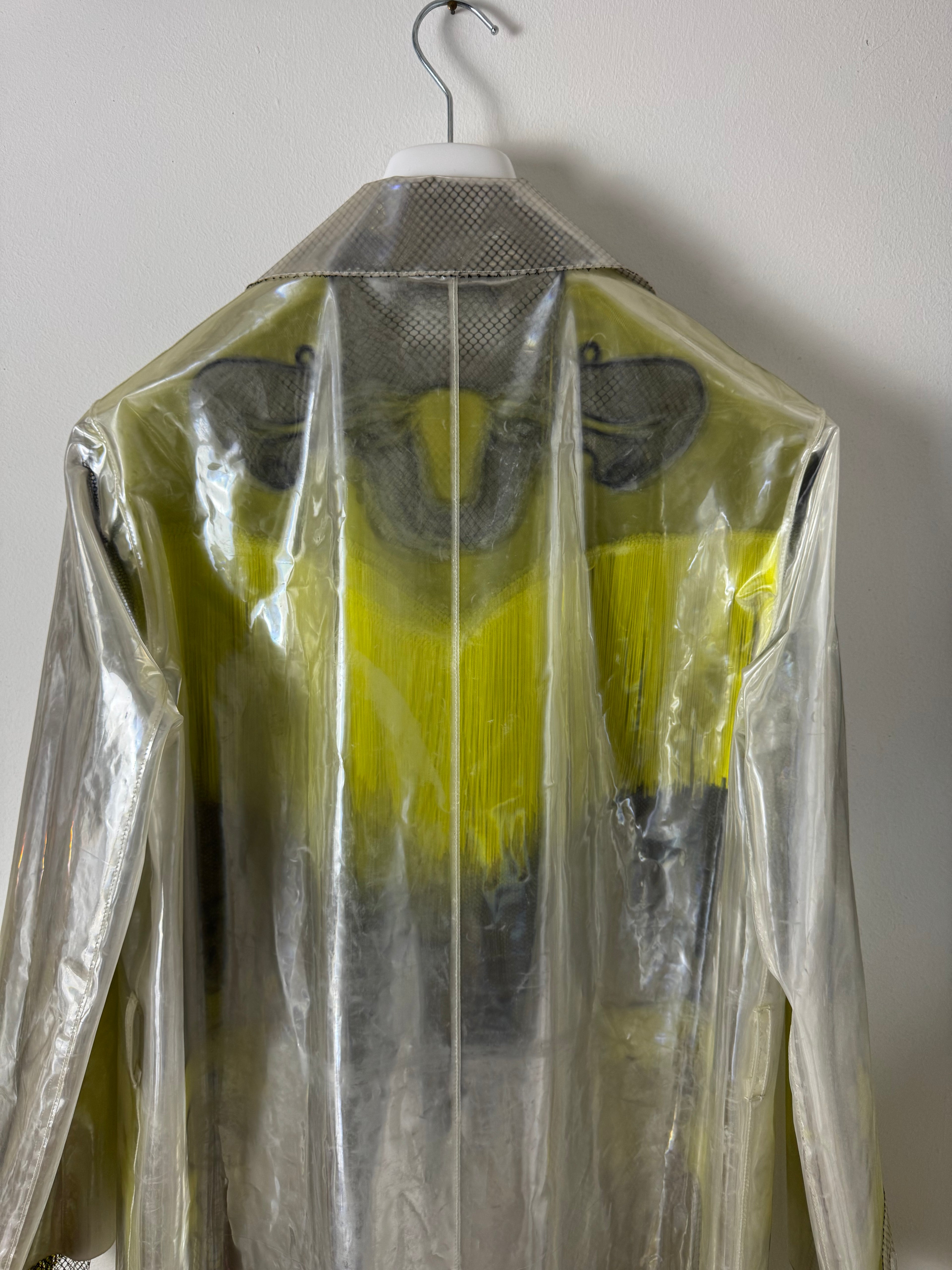 FW2018 Runway Transparent Trenchcoat