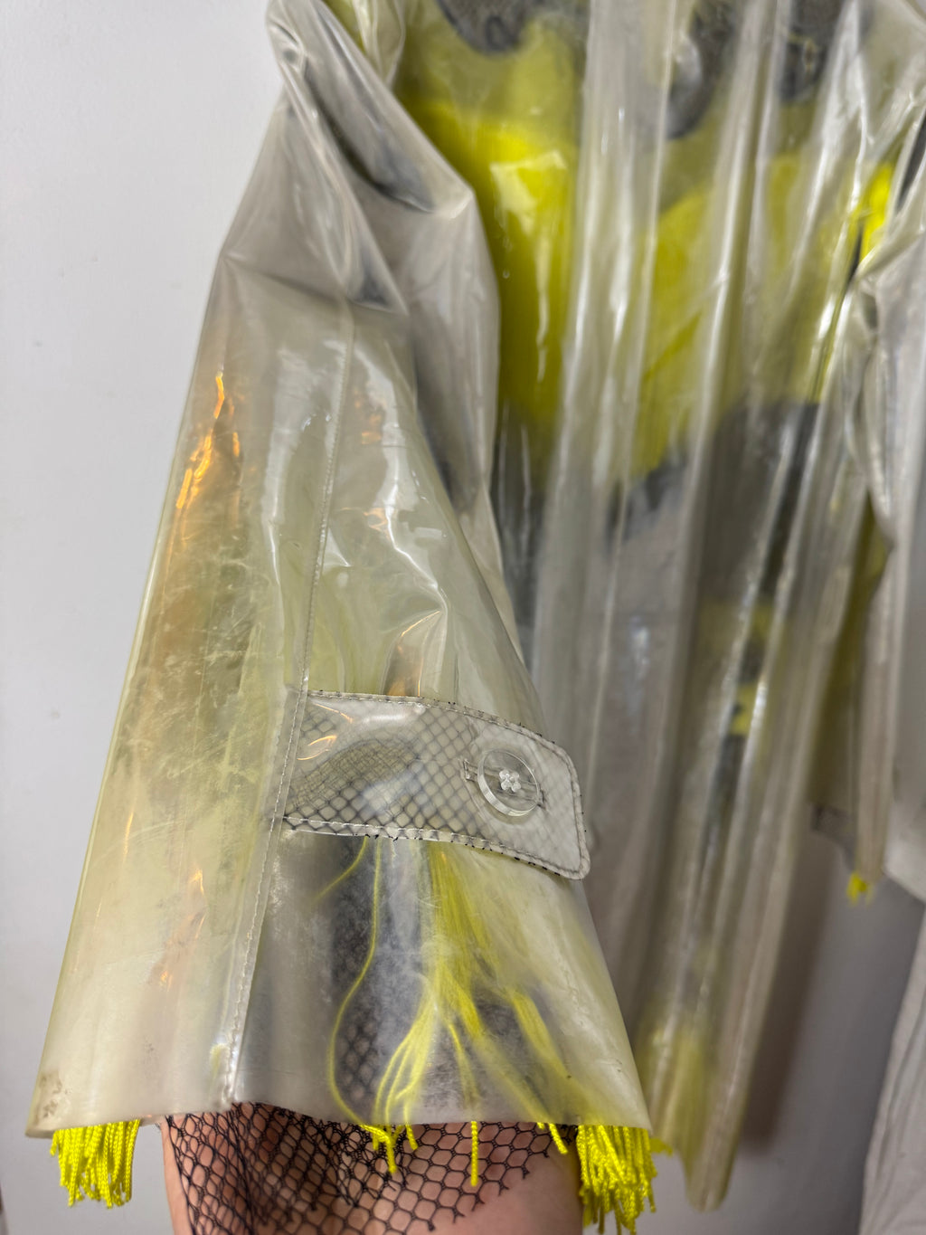 FW2018 Runway Transparent Trenchcoat