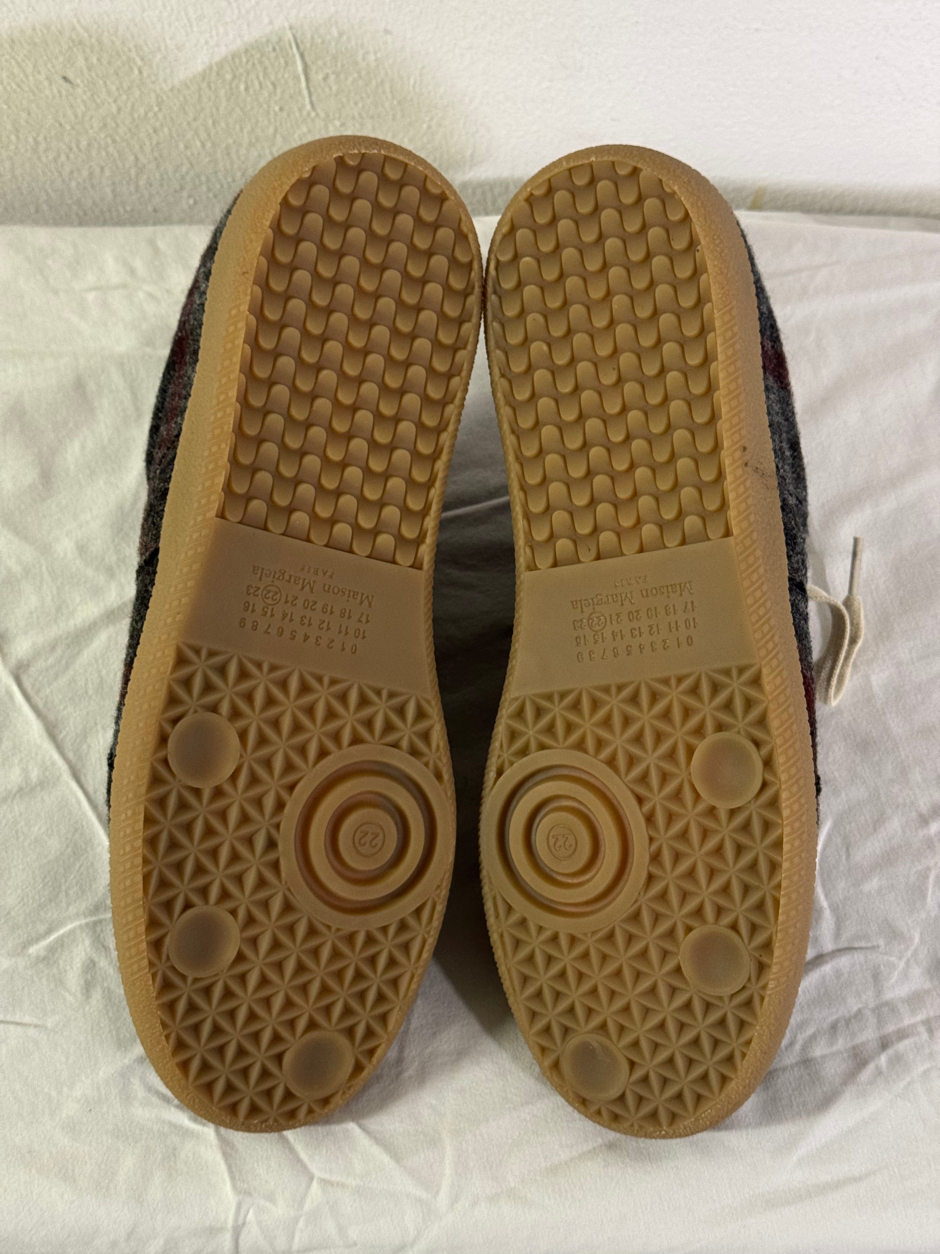 REPLICA GAT Low-Top Sneakers Wool / Gum  *SAMPLE*