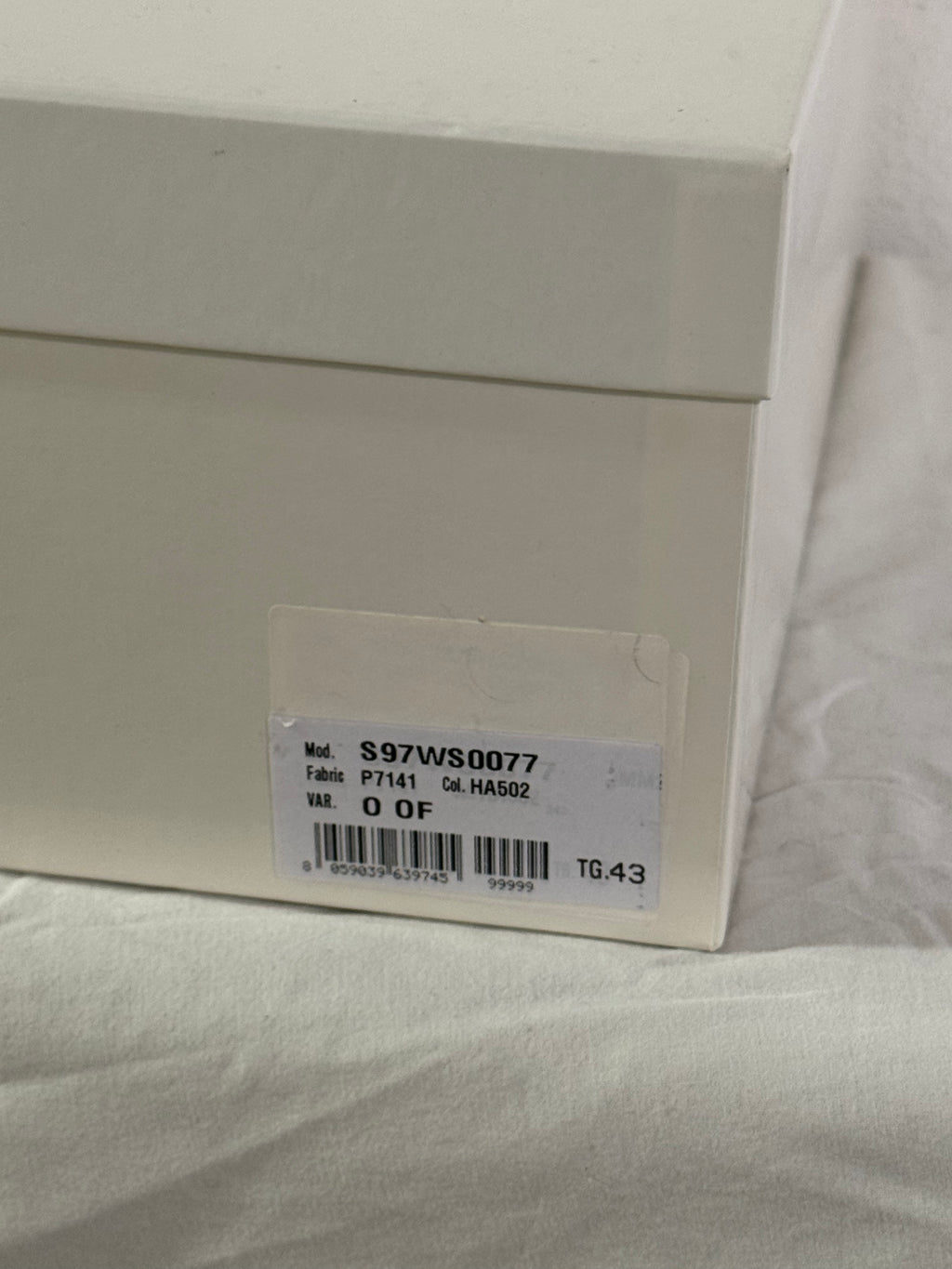 REPLICA GAT Low-Top Sneakers Wool / Gum  *SAMPLE*