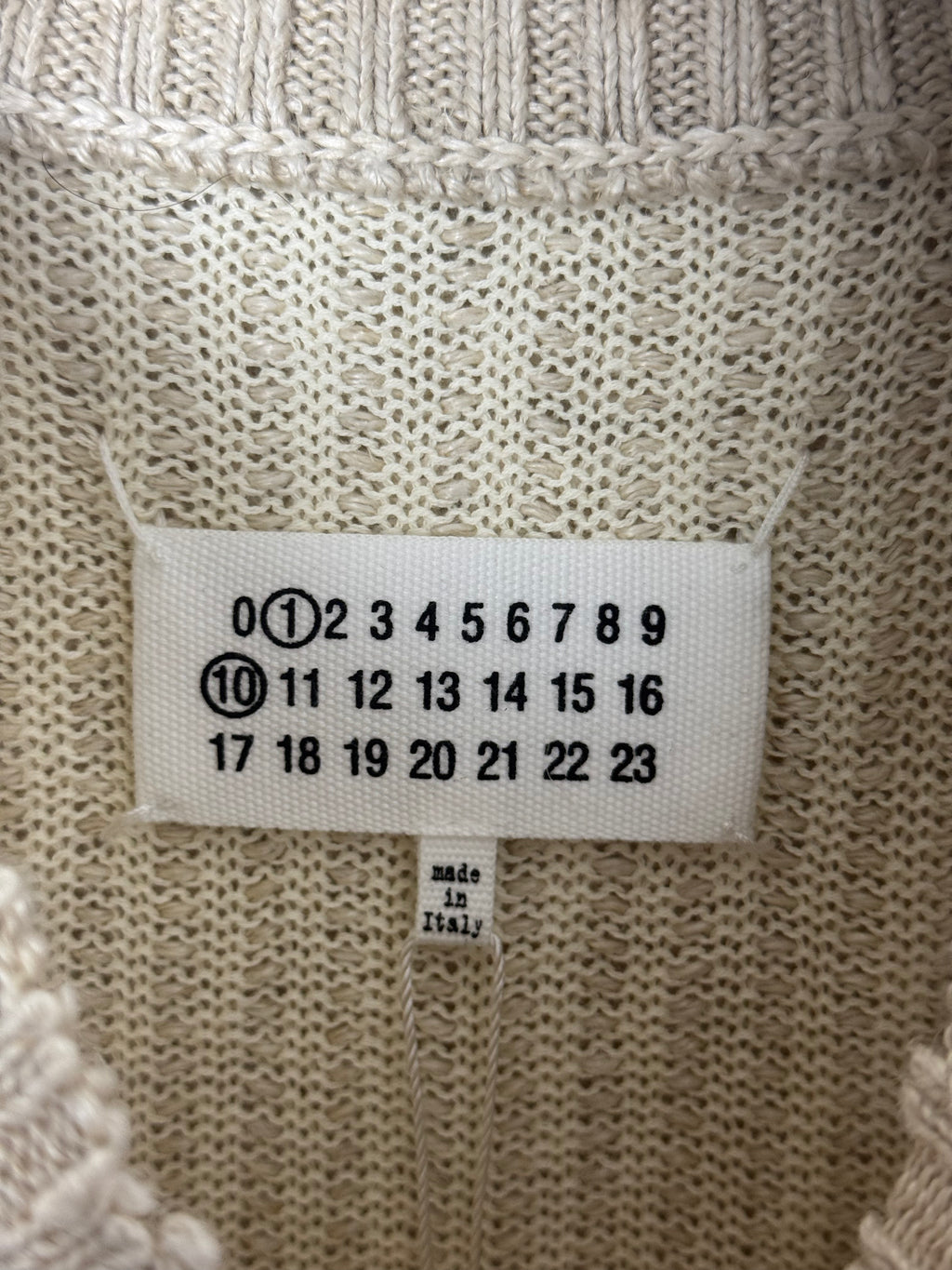 Knitted Vest Beige