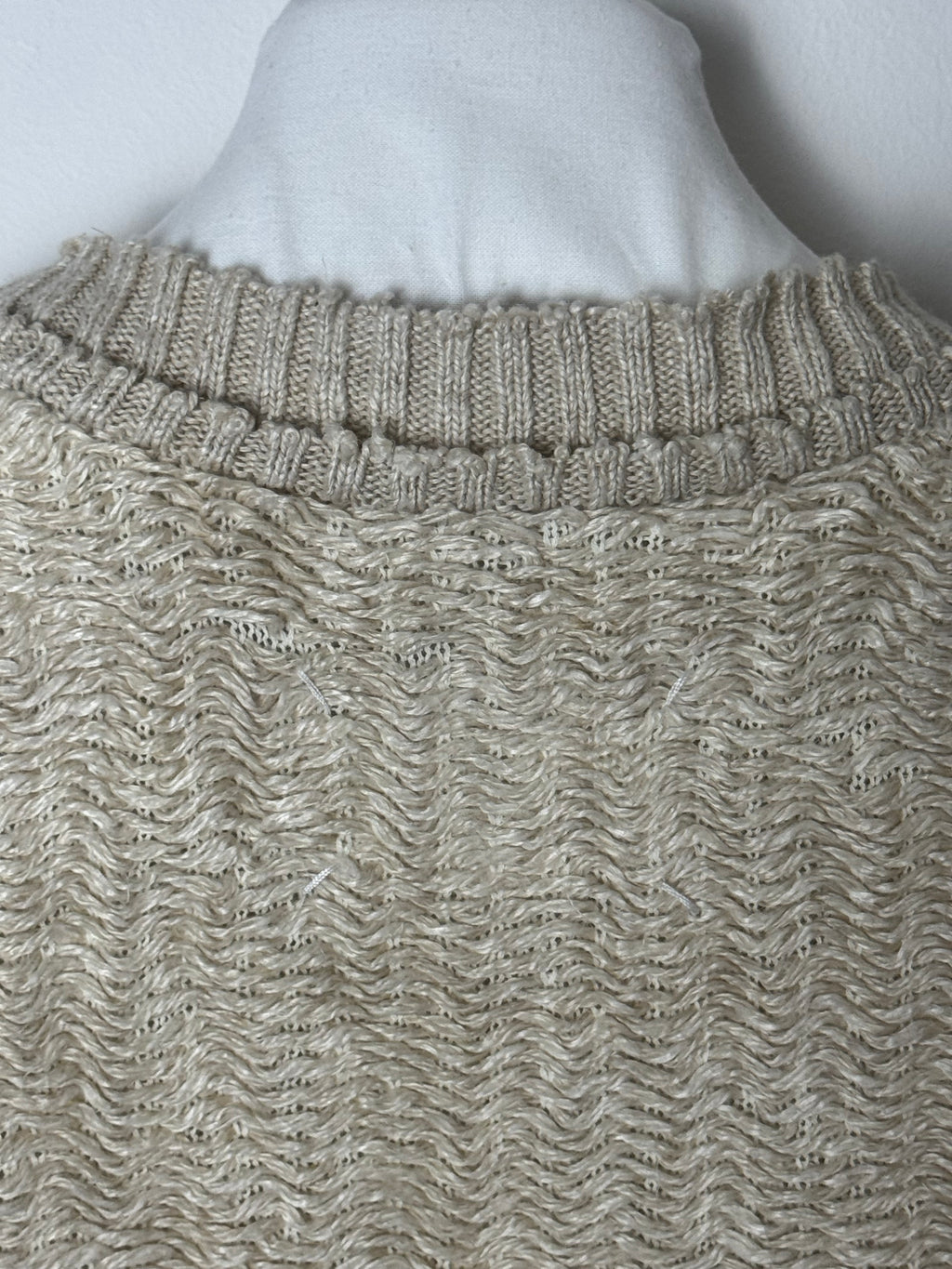 Knitted Vest Beige