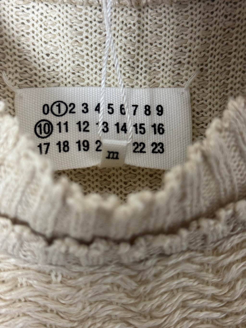 Knitted Vest Beige