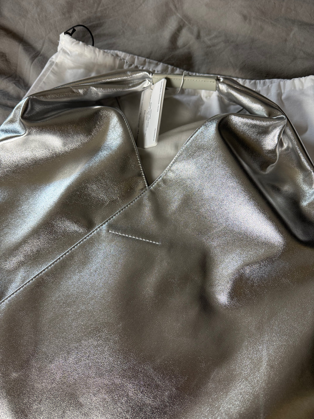 MM6 Japanese Classic Handbag Silver