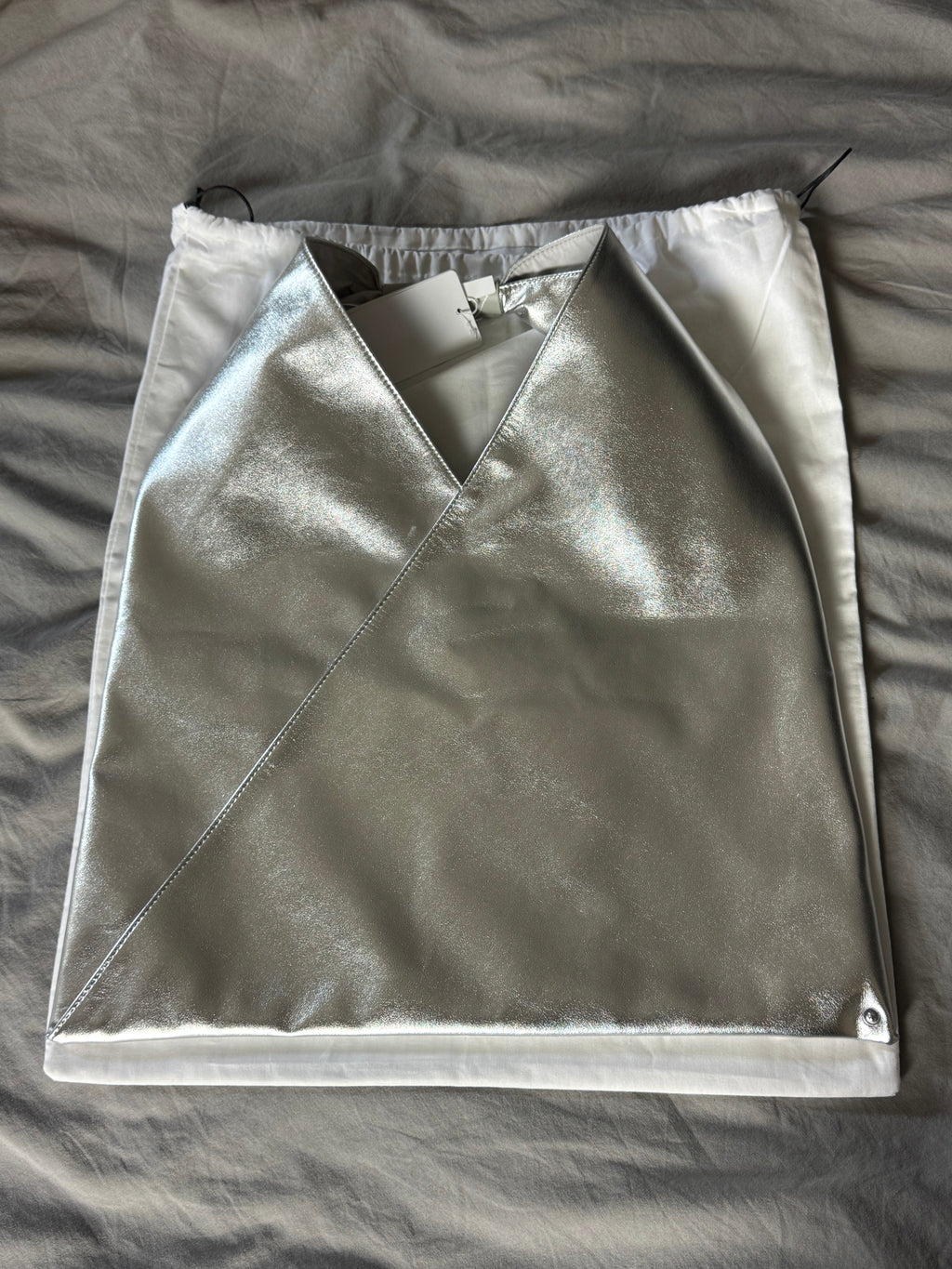 MM6 Japanese Classic Handbag Silver