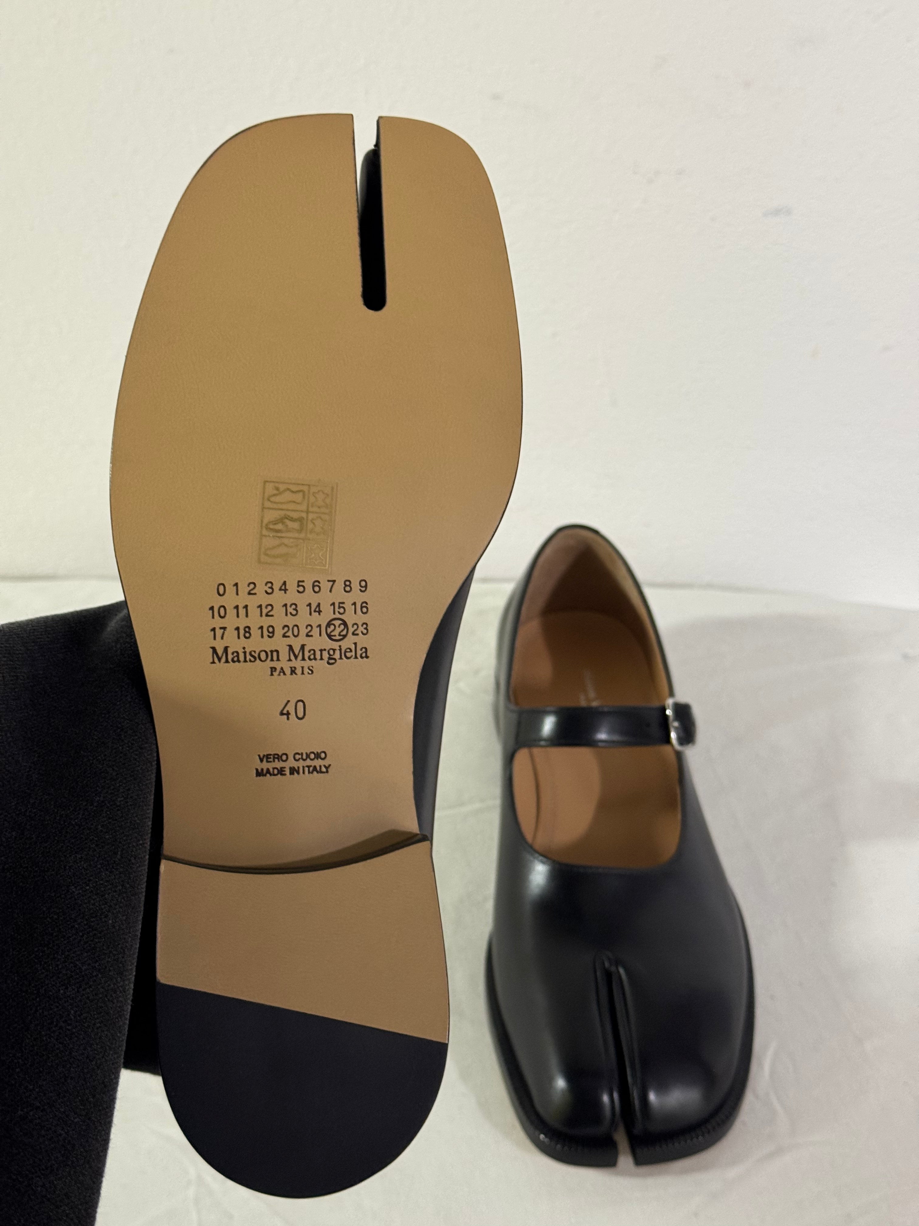 Tabi Mary Jane Chasseurs Black