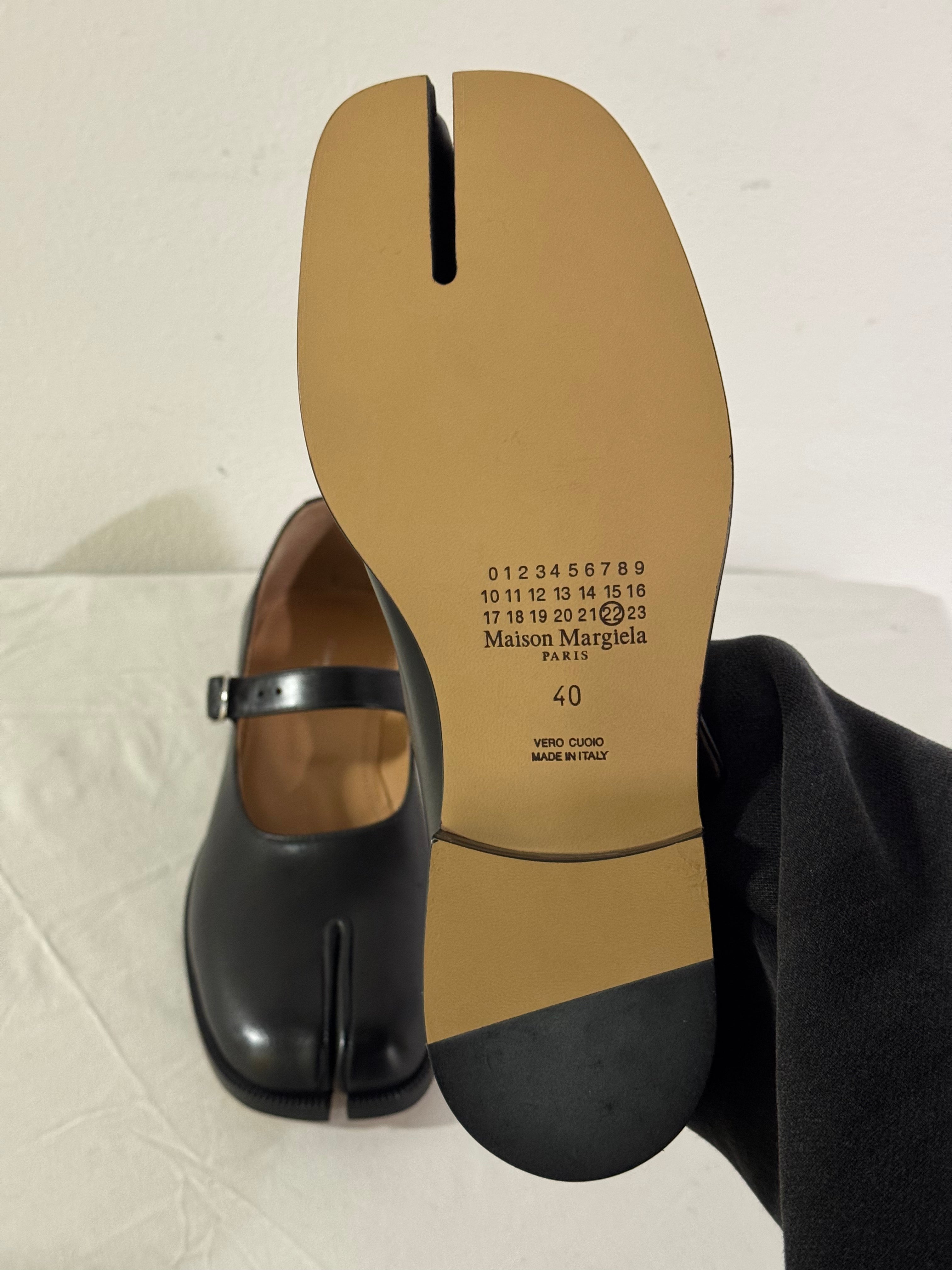 Tabi Mary Jane Chasseurs Black