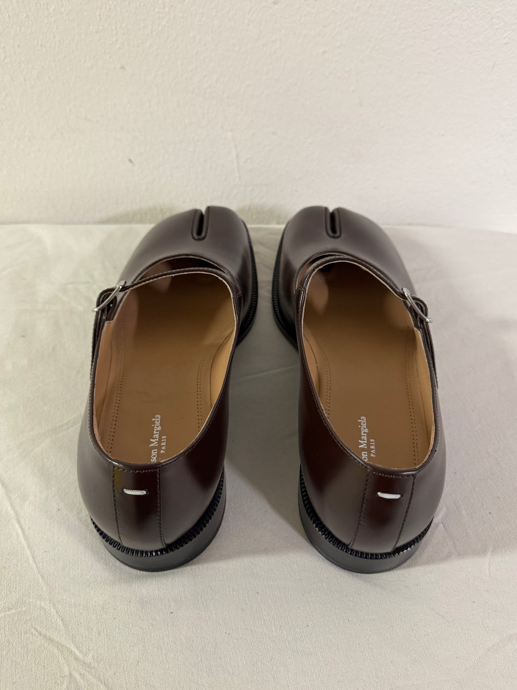 Tabi Mary Jane Chasseurs Brown / Black