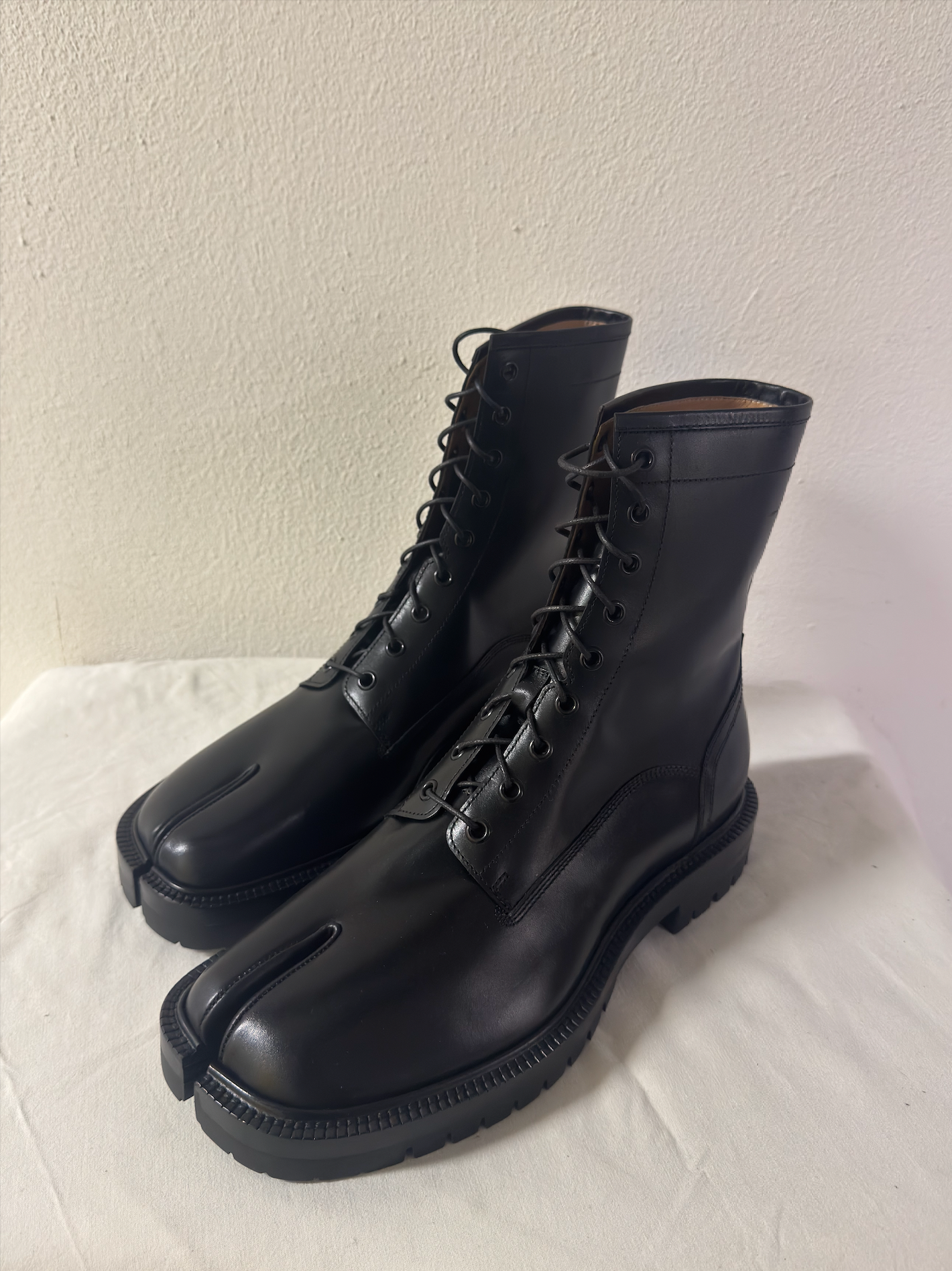 Tabi Combat Boots Black