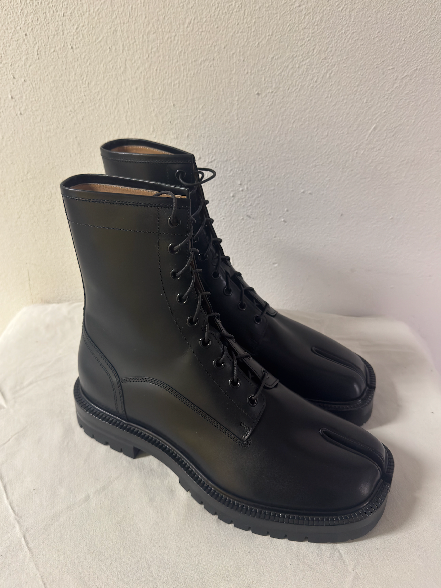 Tabi Combat Boots Black