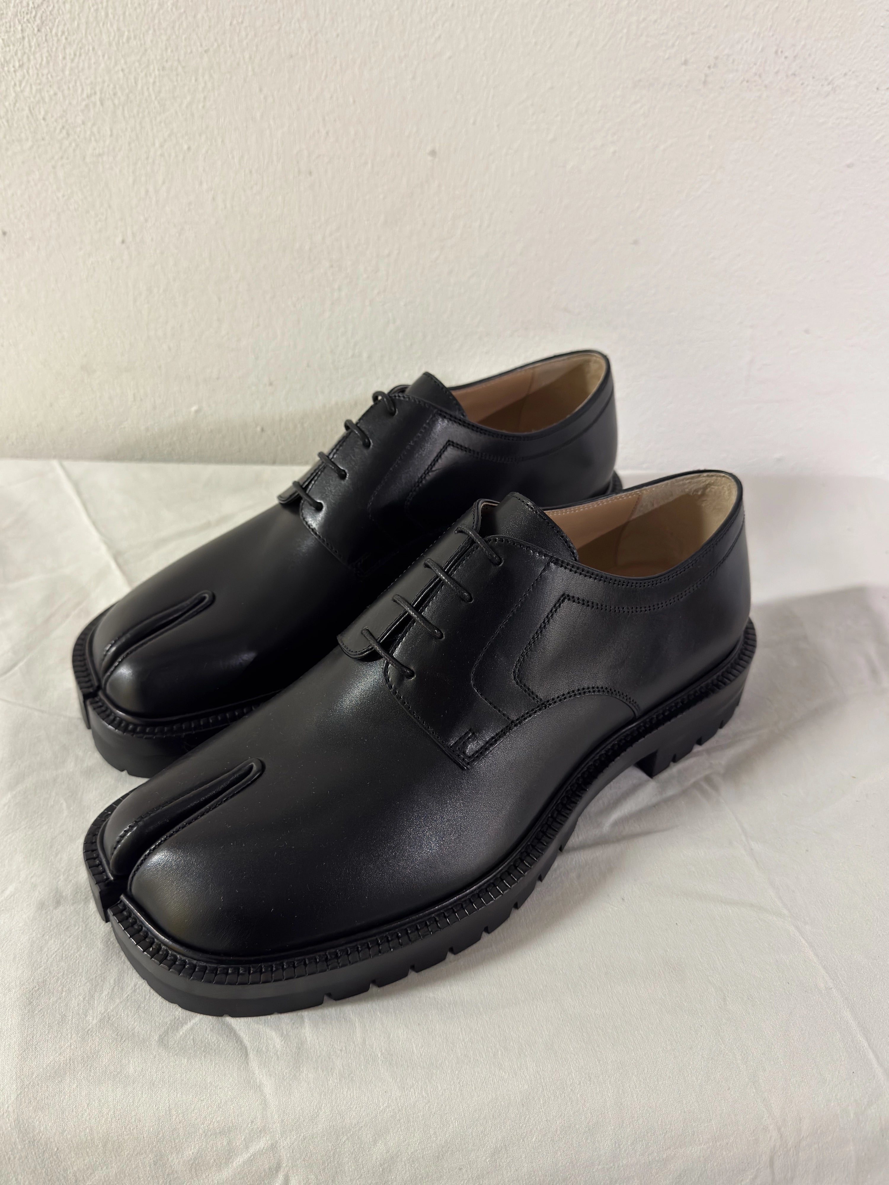 Tabi Platform Derby's Black