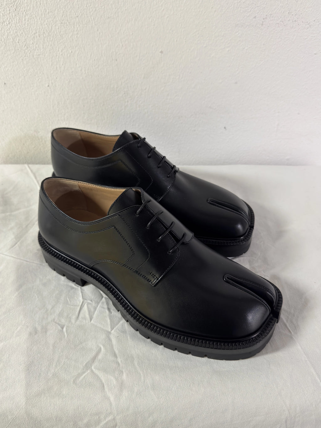 Tabi Platform Derby's Black