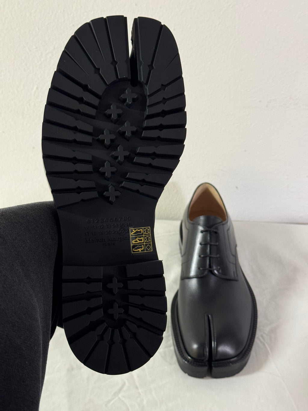 Tabi Platform Derby's Black