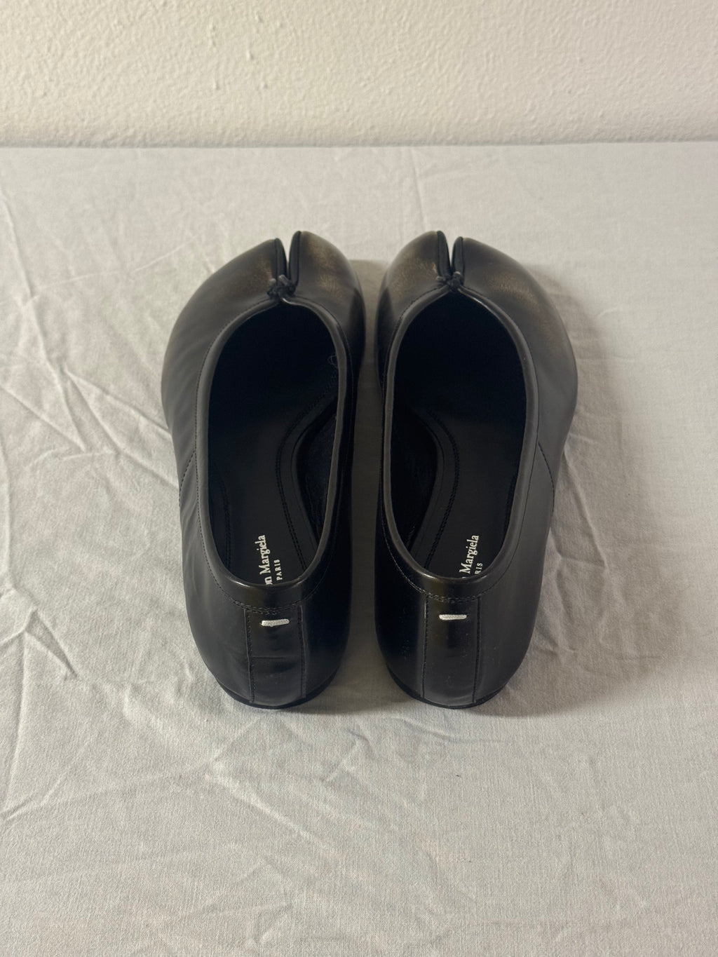 Tabi Ballet Flat Metallic / Black