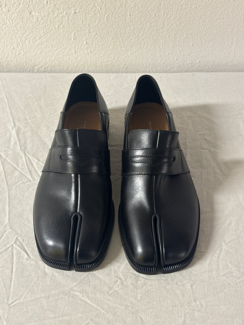 Tabi Classic Foldable Loafers Black