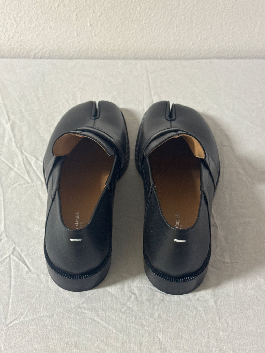 Tabi Classic Foldable Loafers Black
