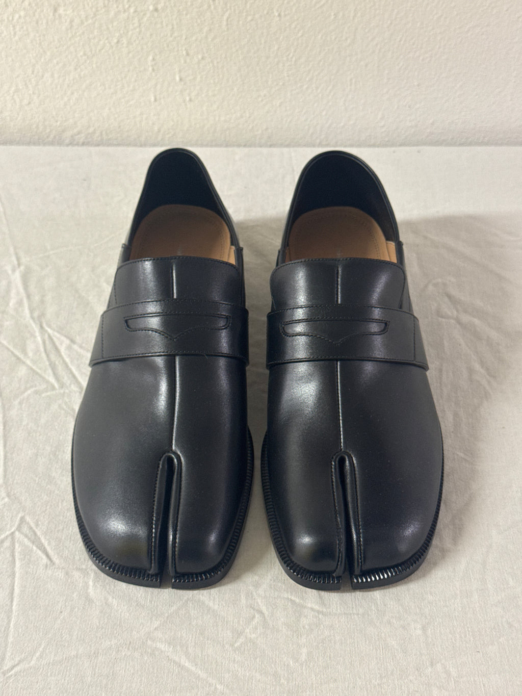 Tabi Classic Foldable Loafers Black