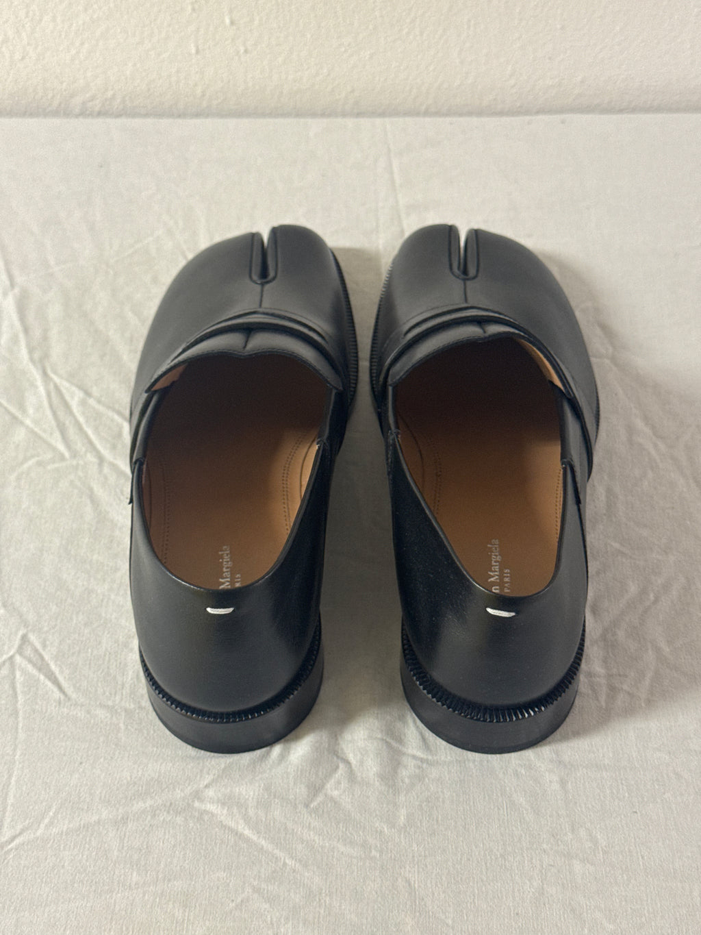Tabi Classic Foldable Loafers Black