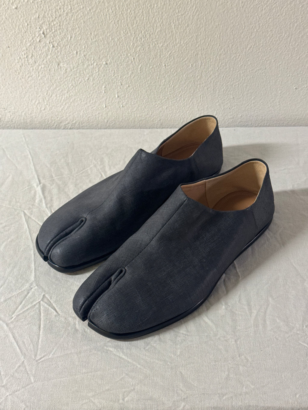 Tabi Slip-On Babouches Blue / Black