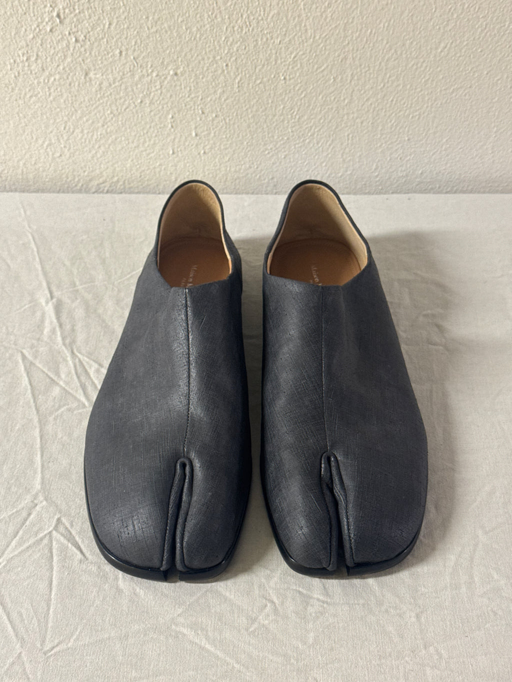 Tabi Slip-On Babouches Blue / Black