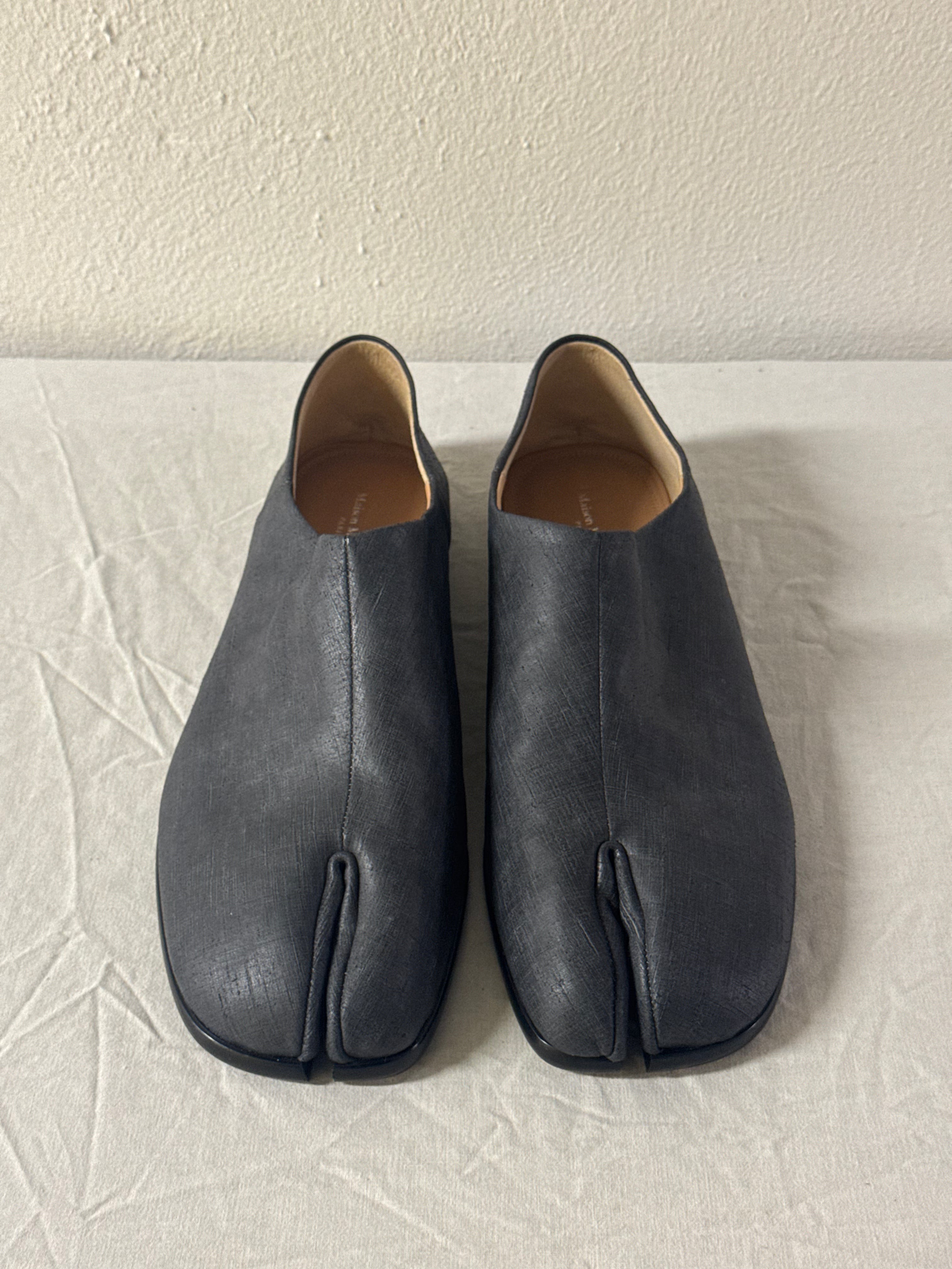 Tabi Slip-On Babouches Blue / Black