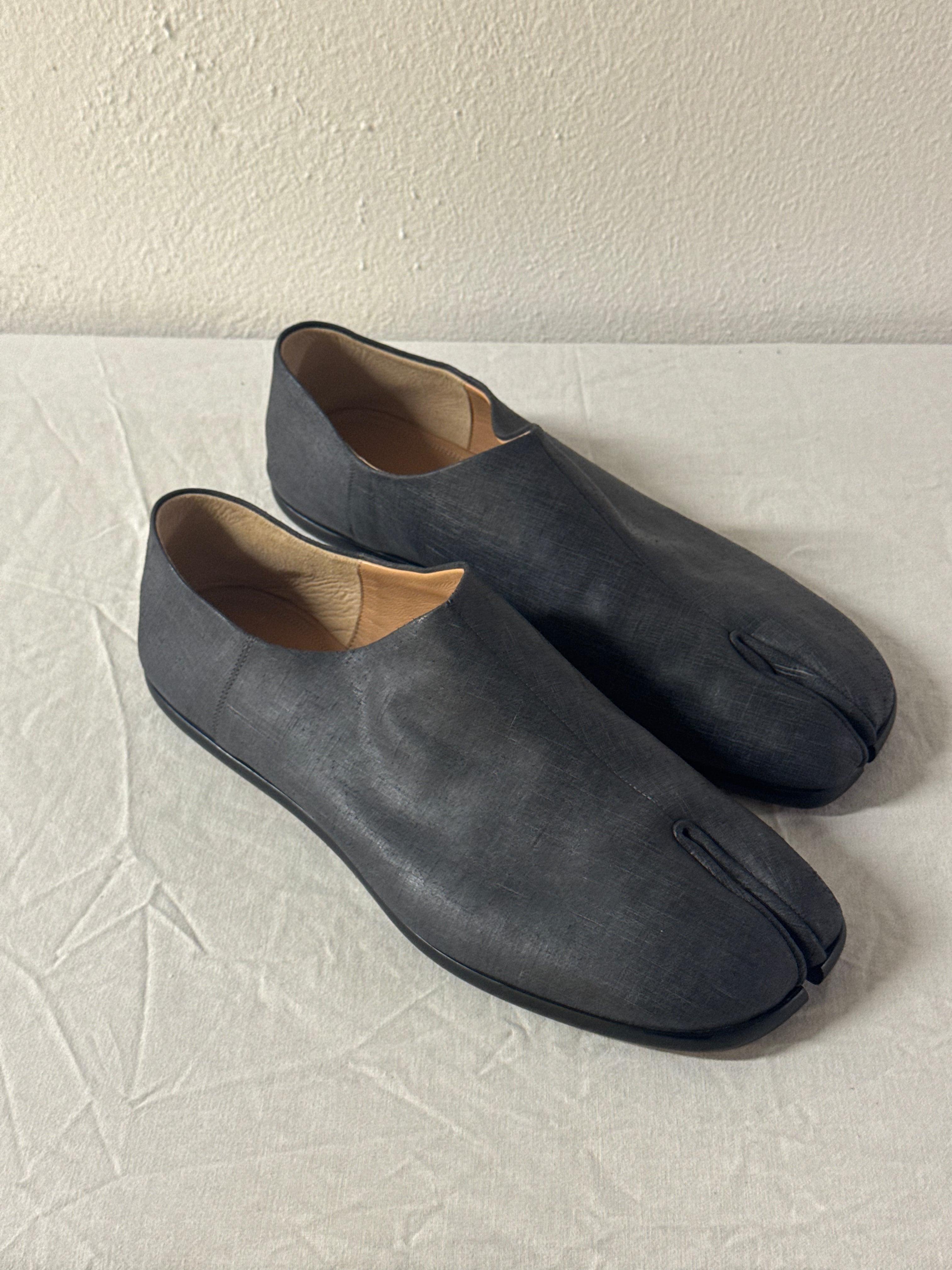 Tabi Slip-On Babouches Blue / Black