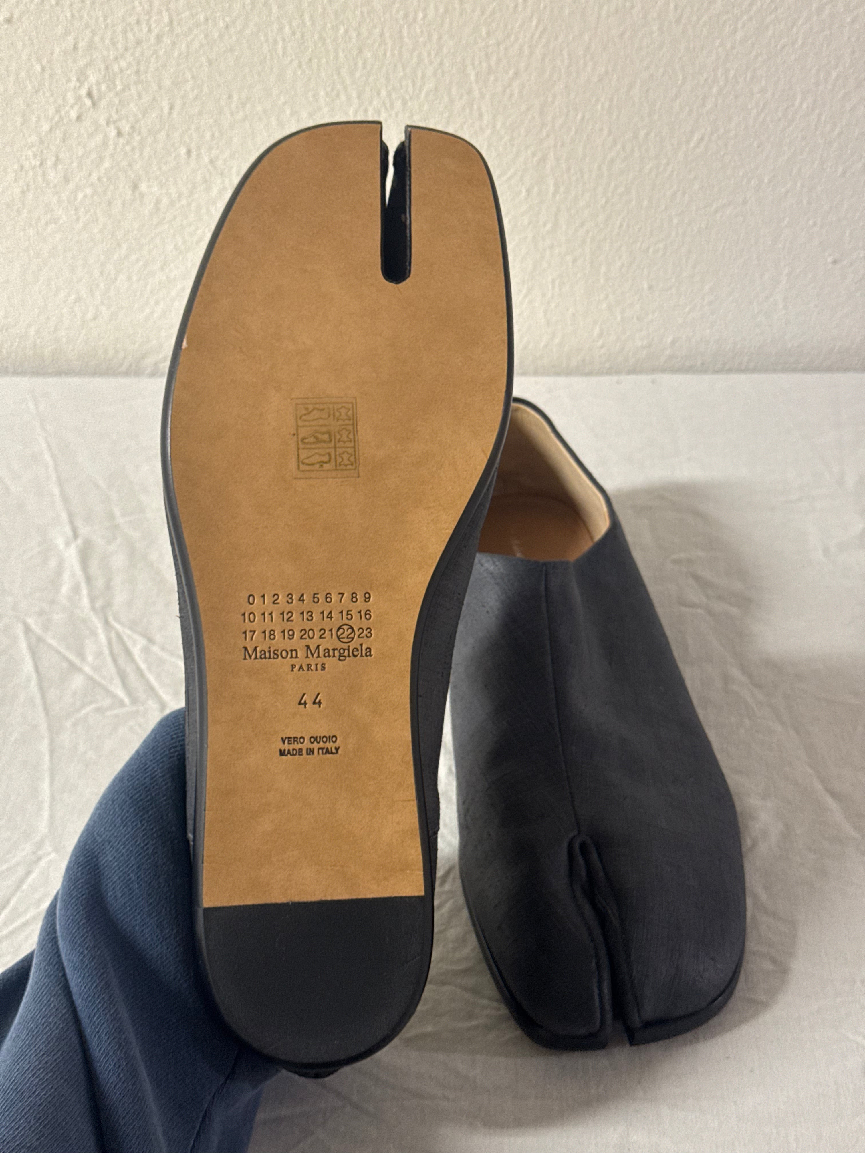 Tabi Slip-On Babouches Blue / Black