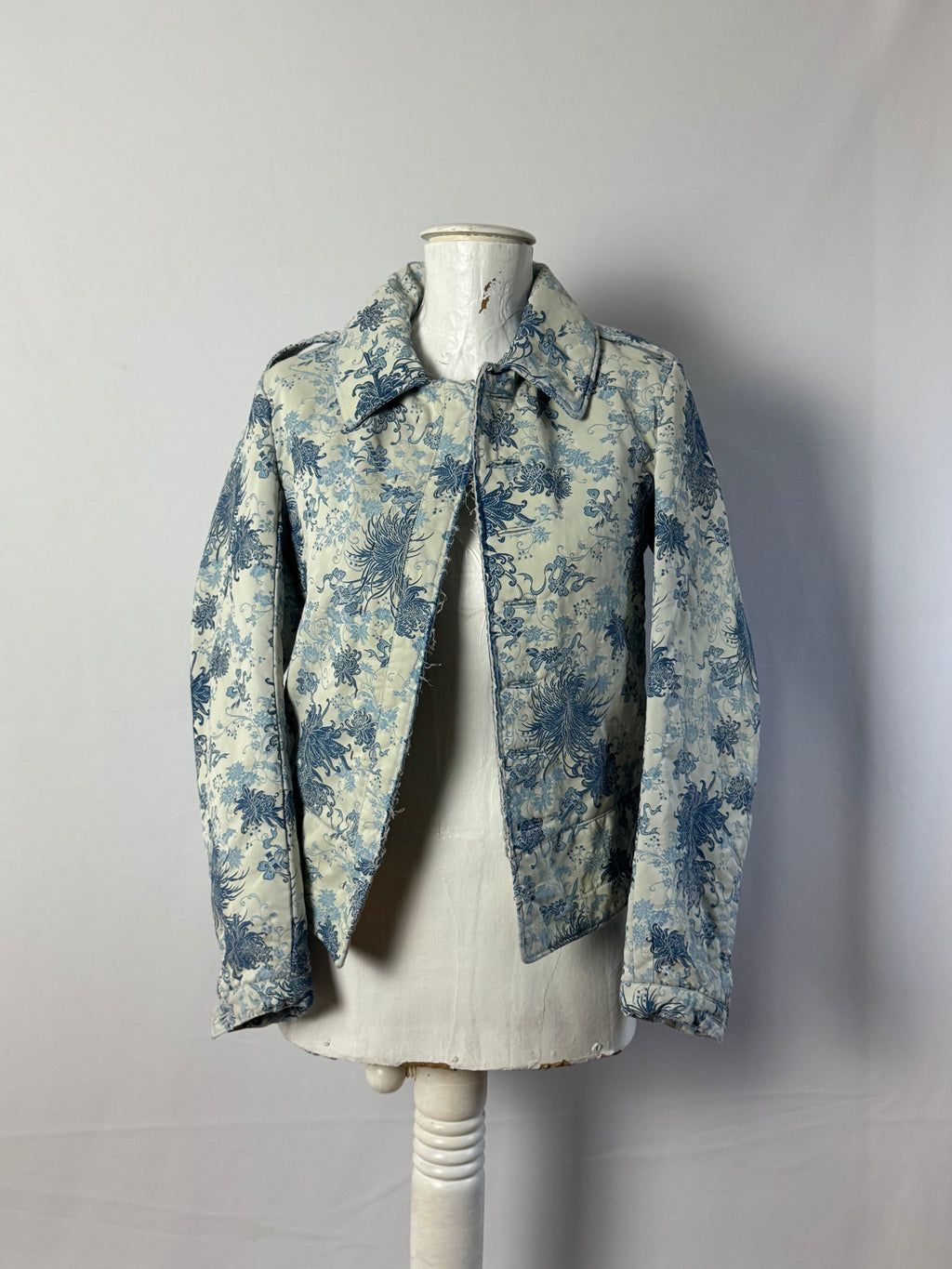 SS2022 Runway Jaquard Jacket Light Blue