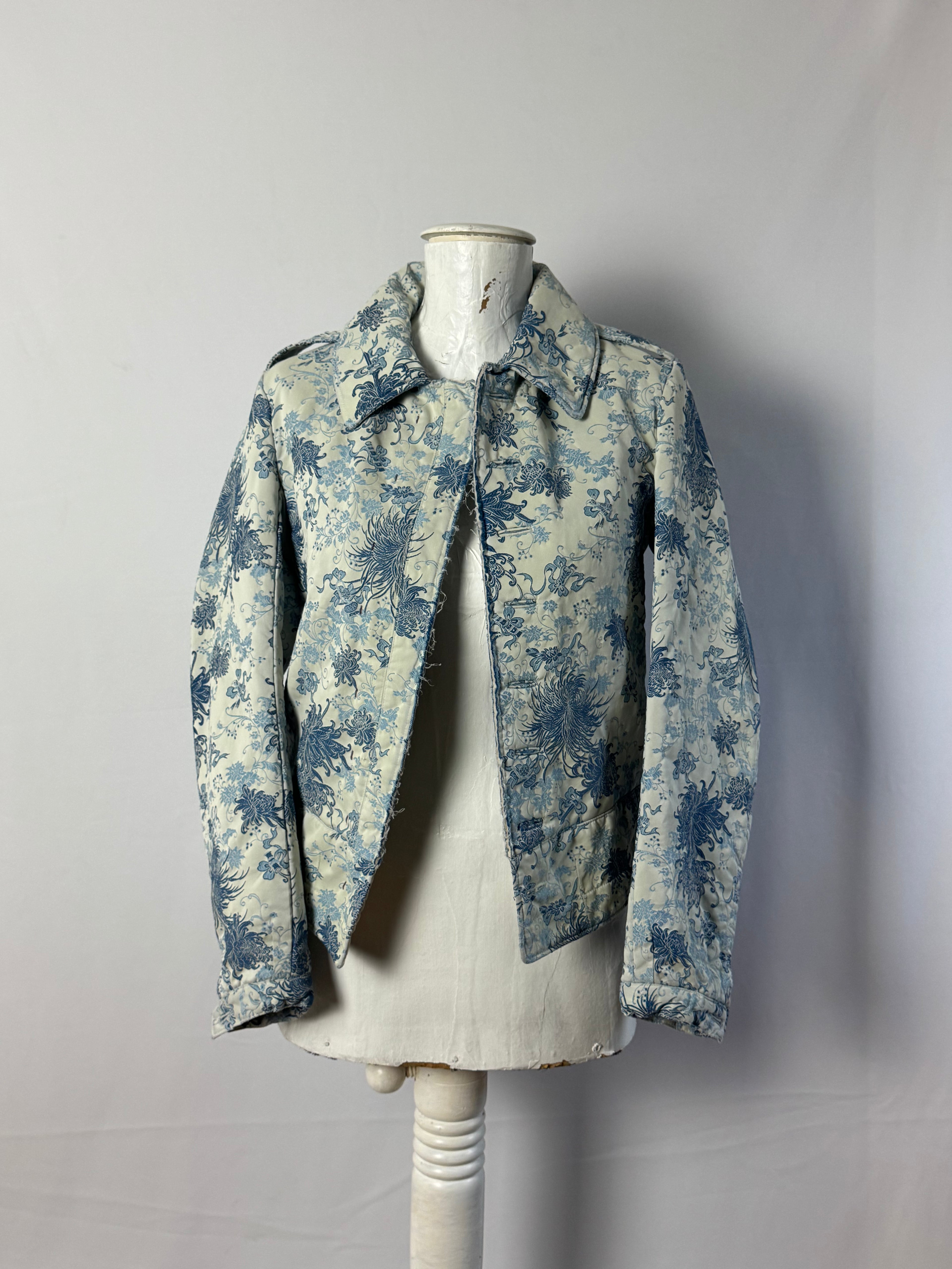 SS2022 Runway Jaquard Jacket Light Blue