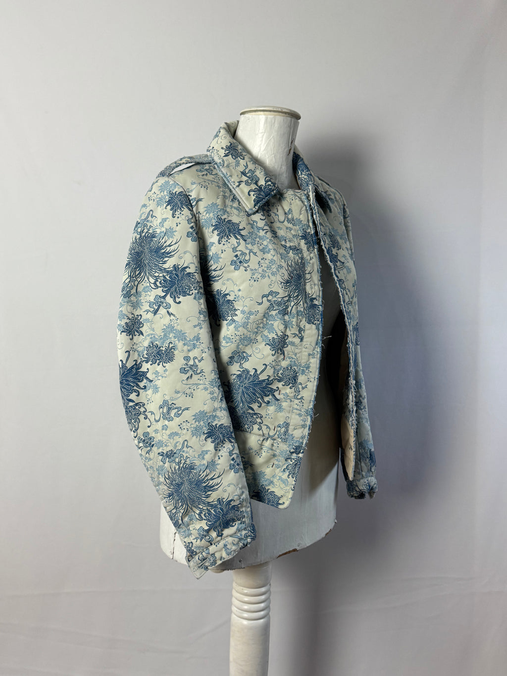SS2022 Runway Jaquard Jacket Light Blue