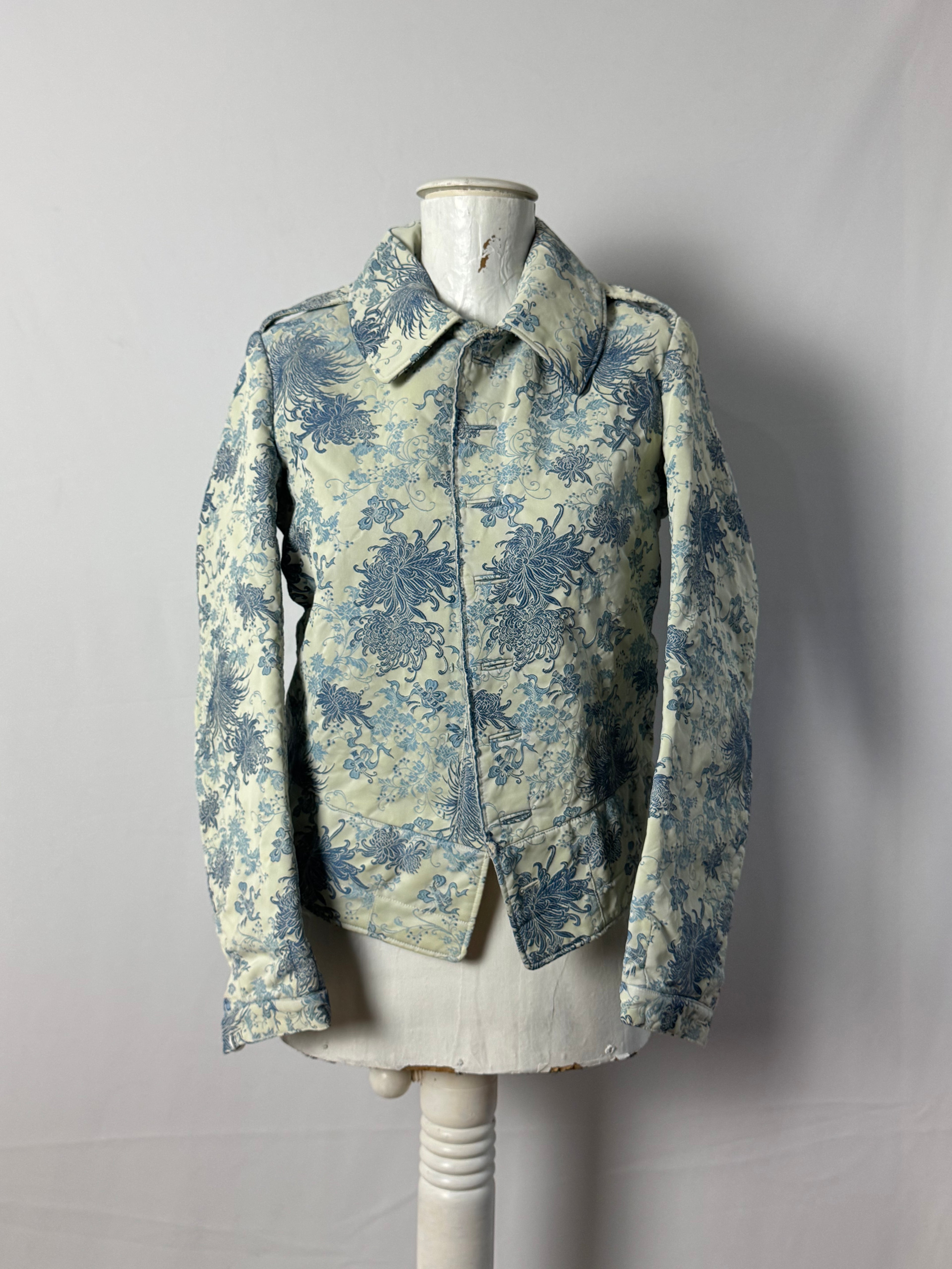 SS2022 Runway Jaquard Jacket Light Blue