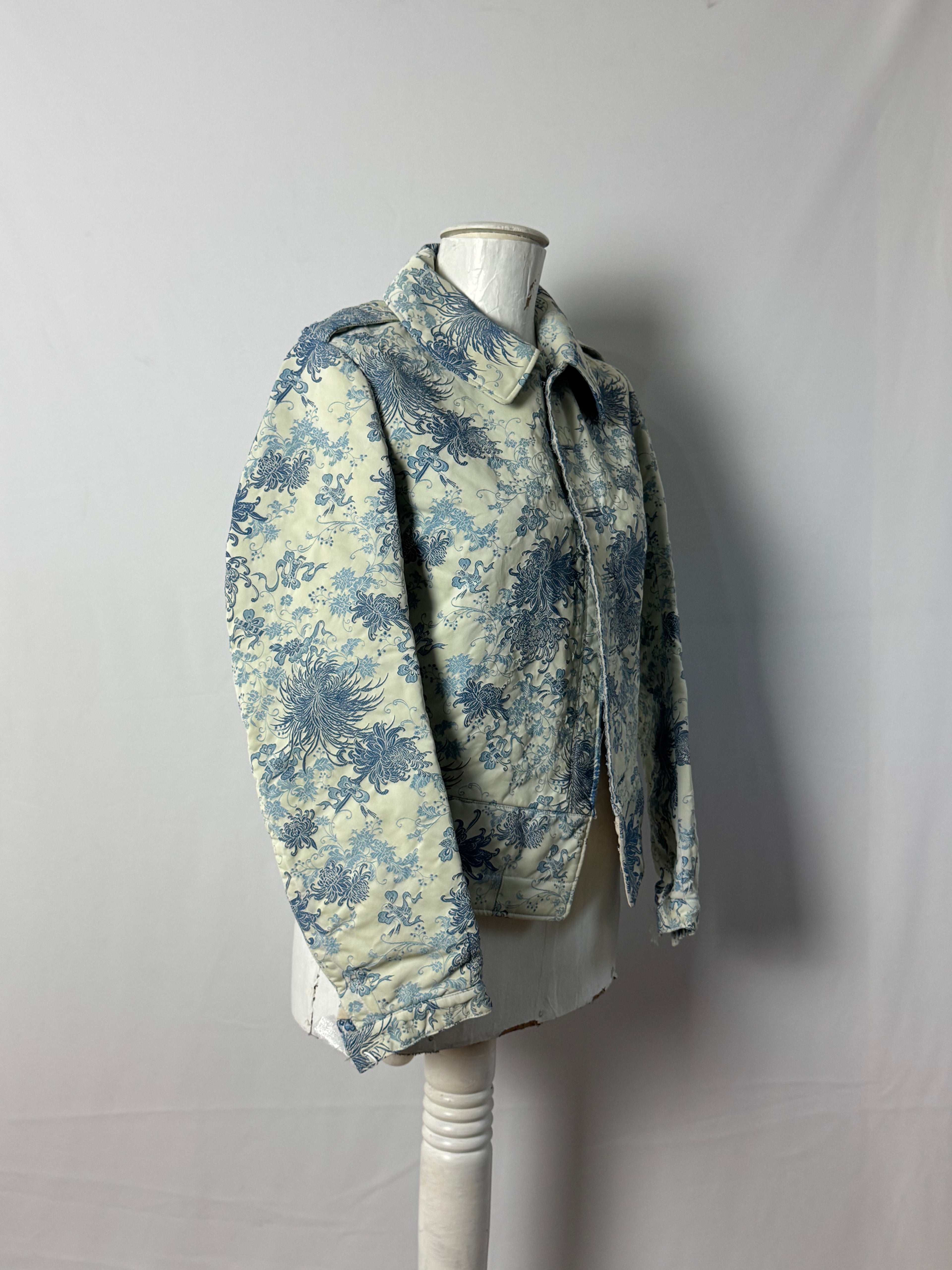 SS2022 Runway Jaquard Jacket Light Blue