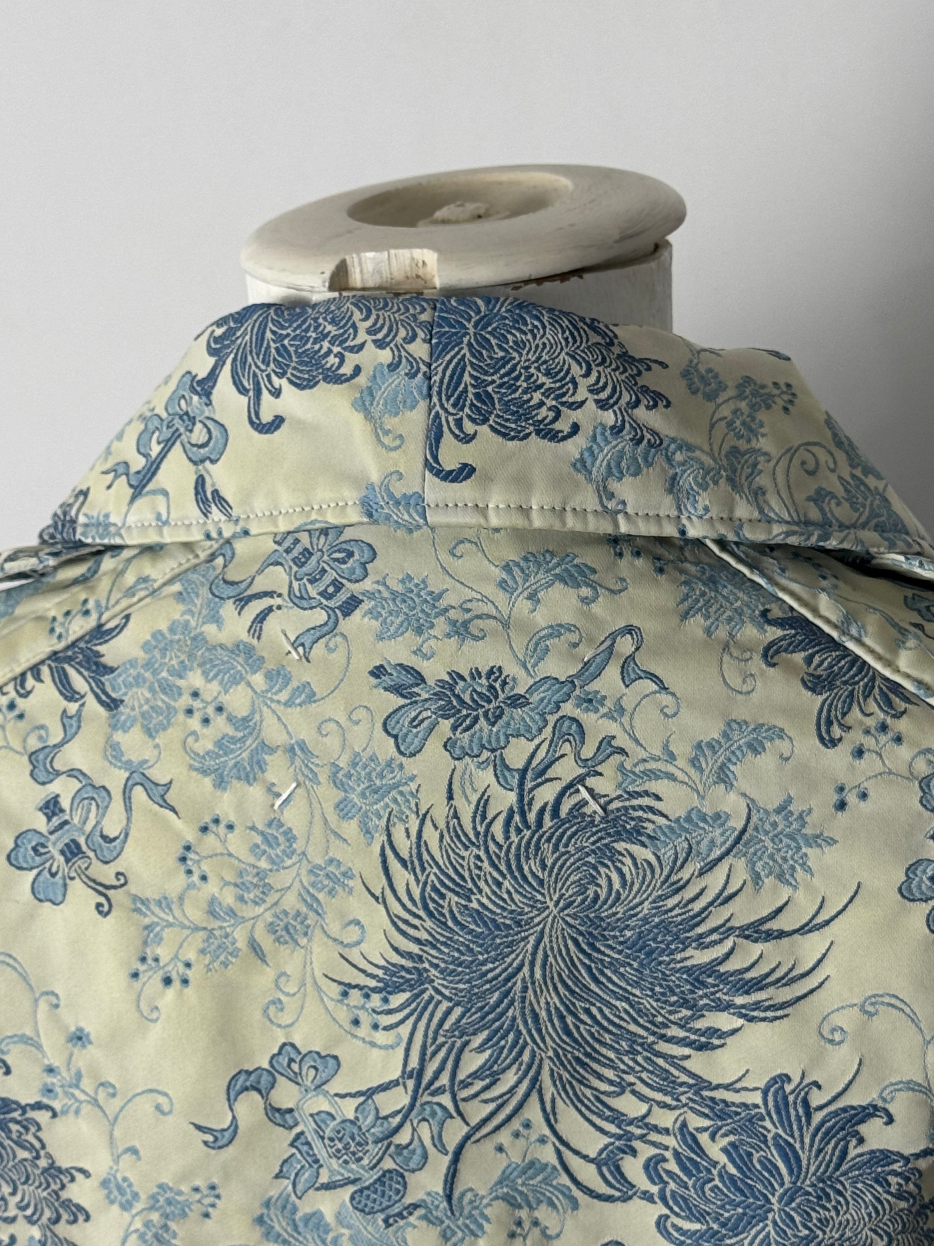 SS2022 Runway Jaquard Jacket Light Blue
