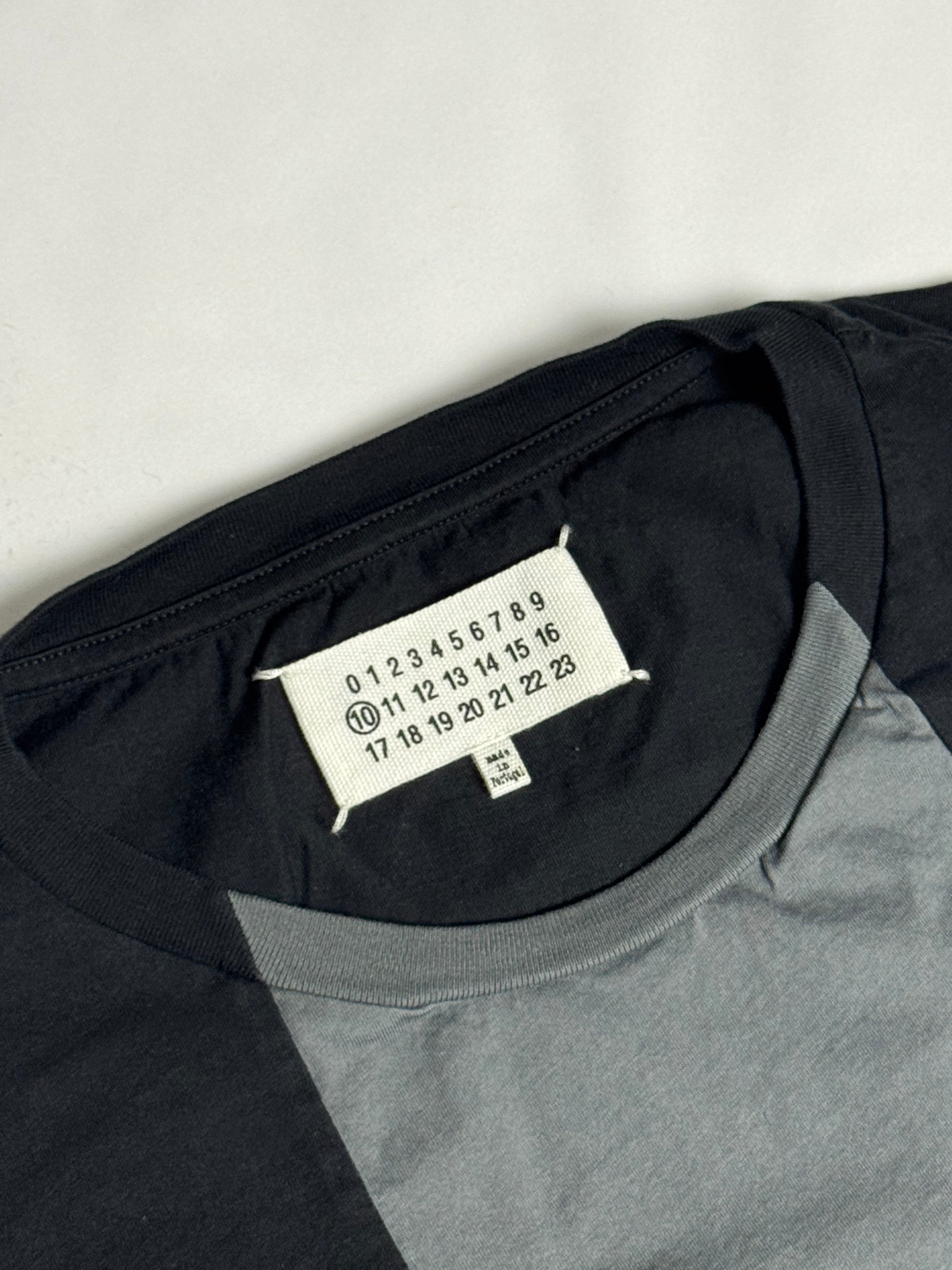 Split T-Shirt Black / Grey