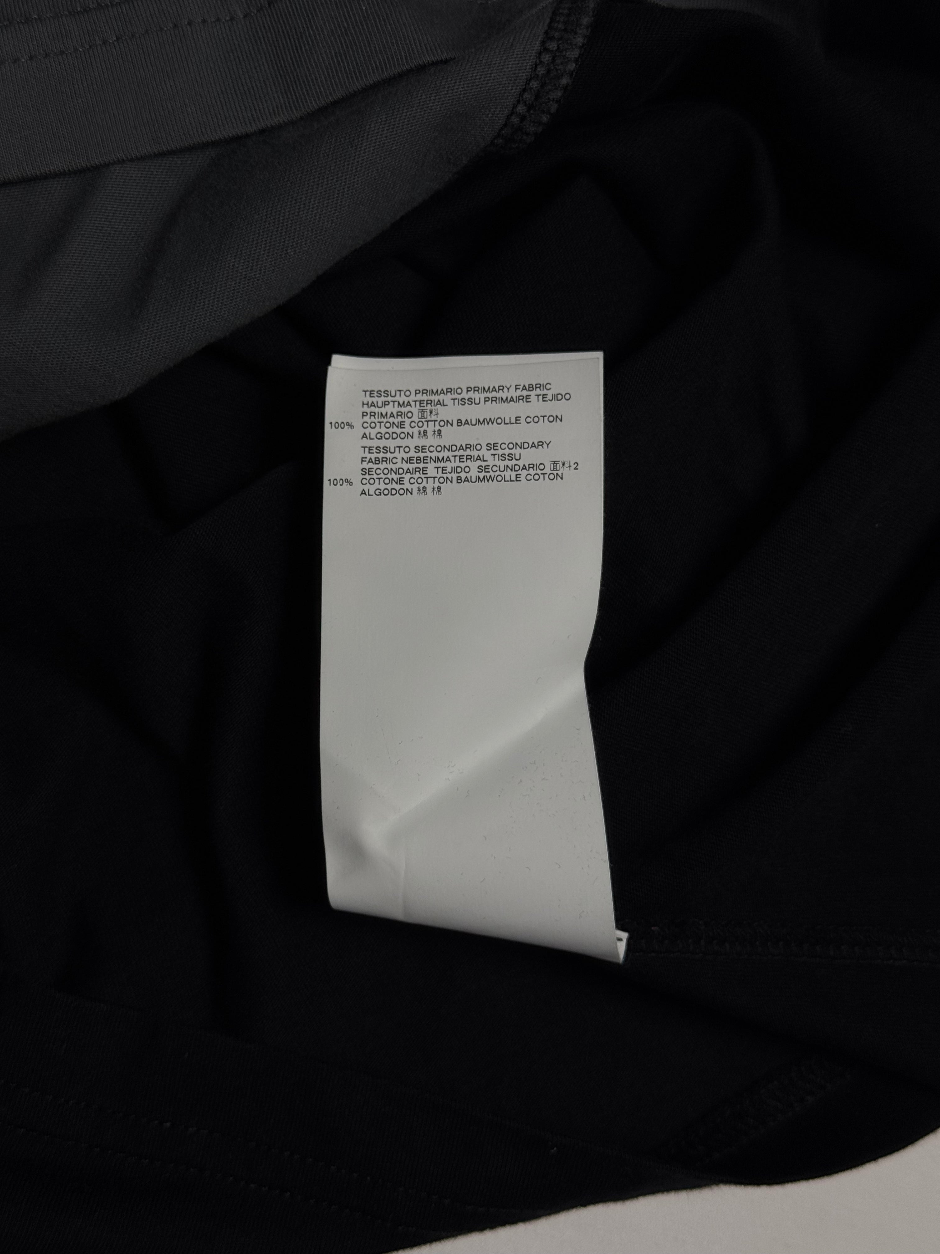 Split T-Shirt Black / Grey