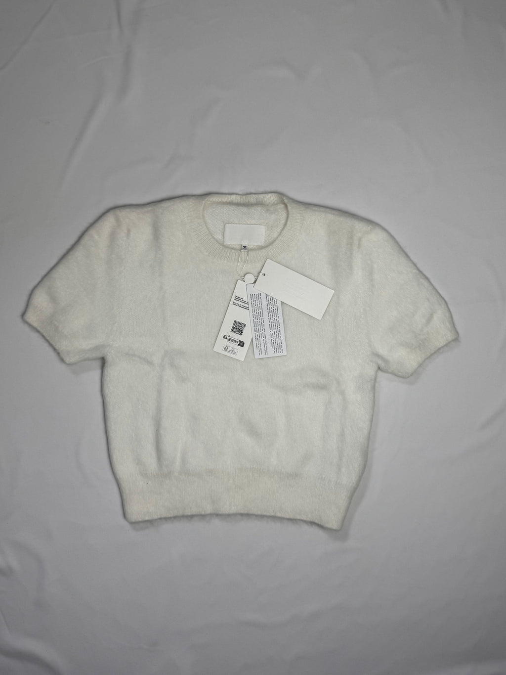 FW2023 Runway Knit Top White
