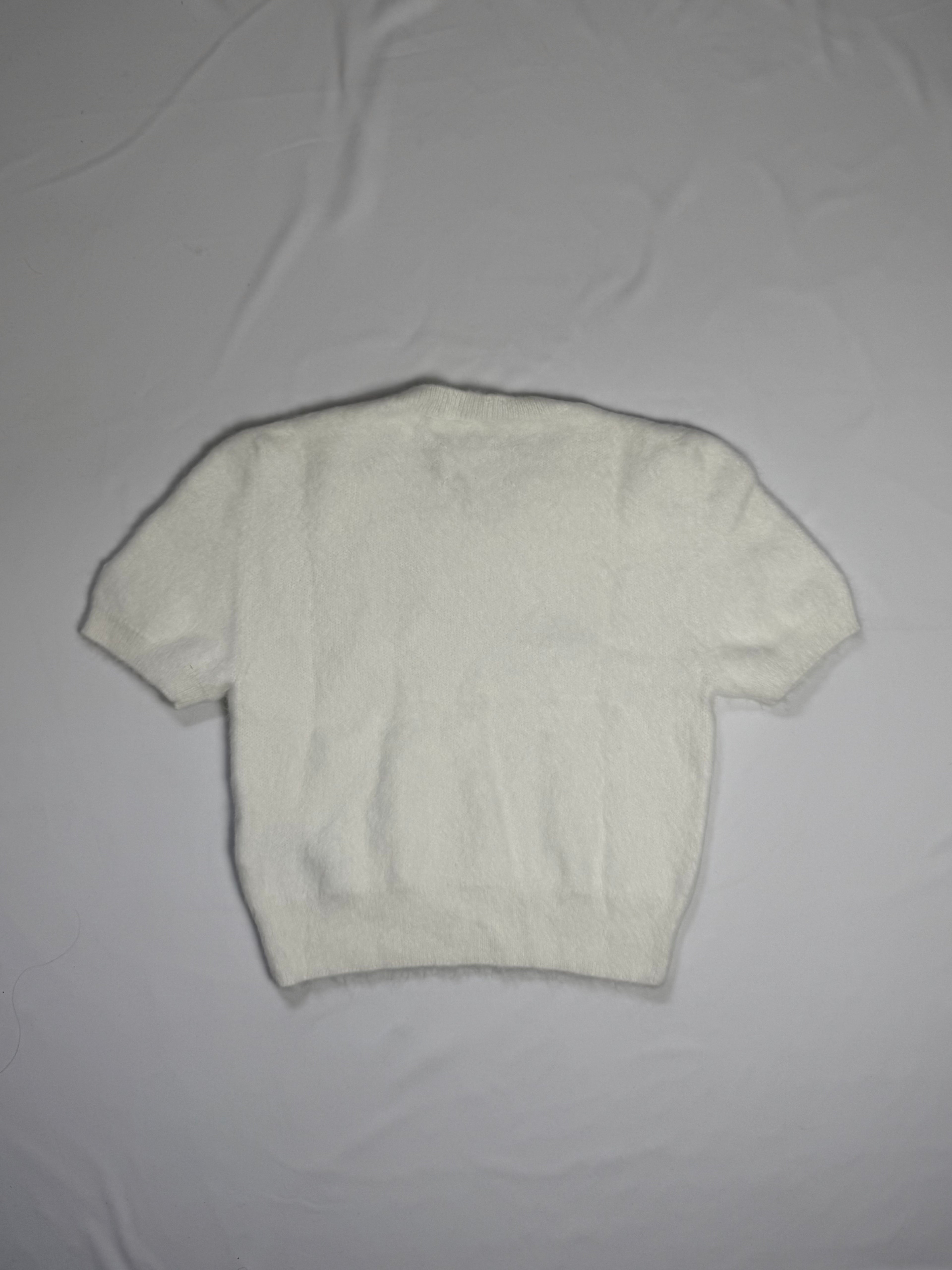 FW2023 Runway Knit Top White