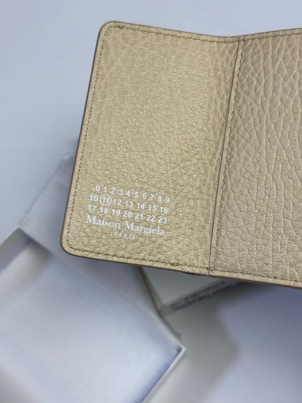 Four Stitches Wallet Sand